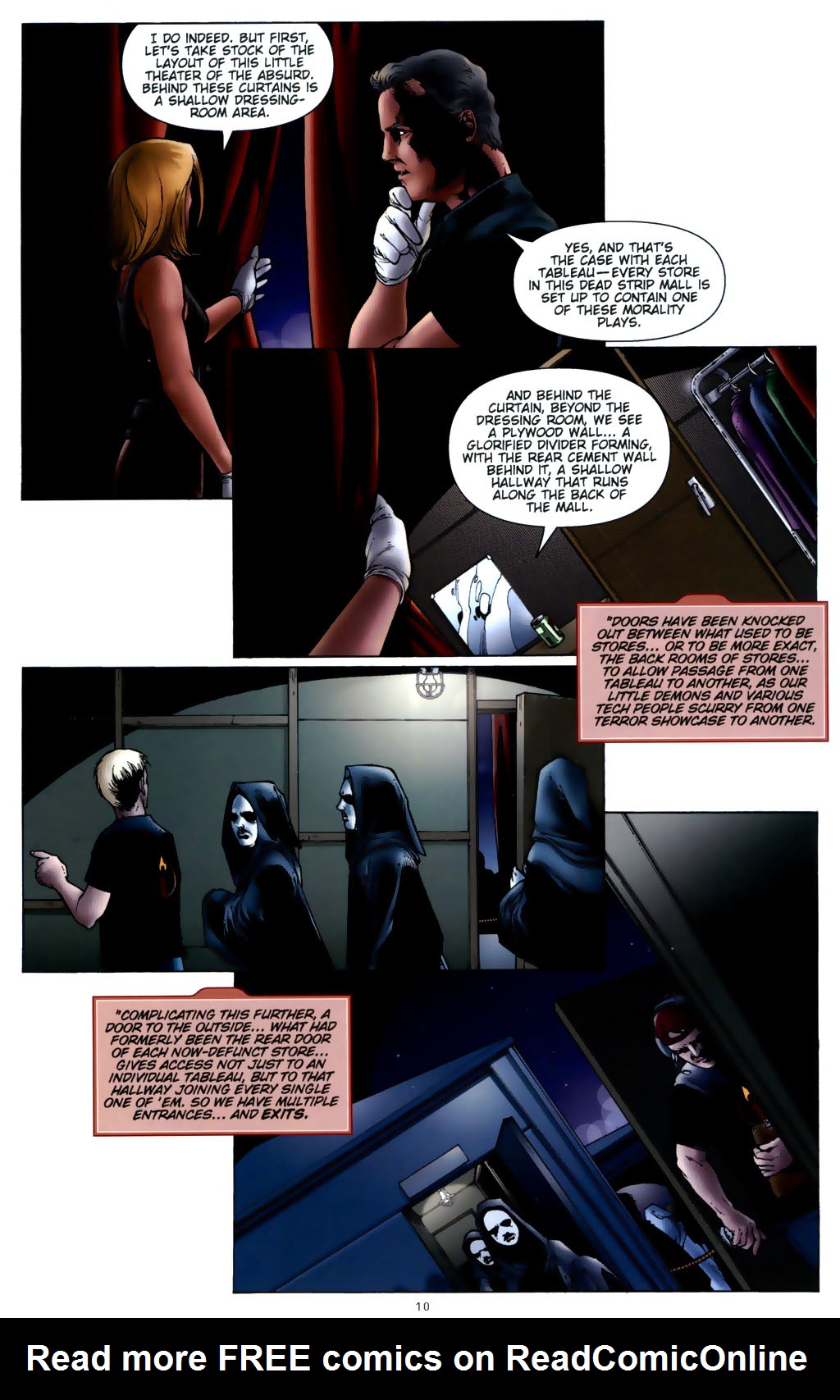 Read online CSI: Crime Scene Investigation: Demon House comic -  Issue #3 - 10