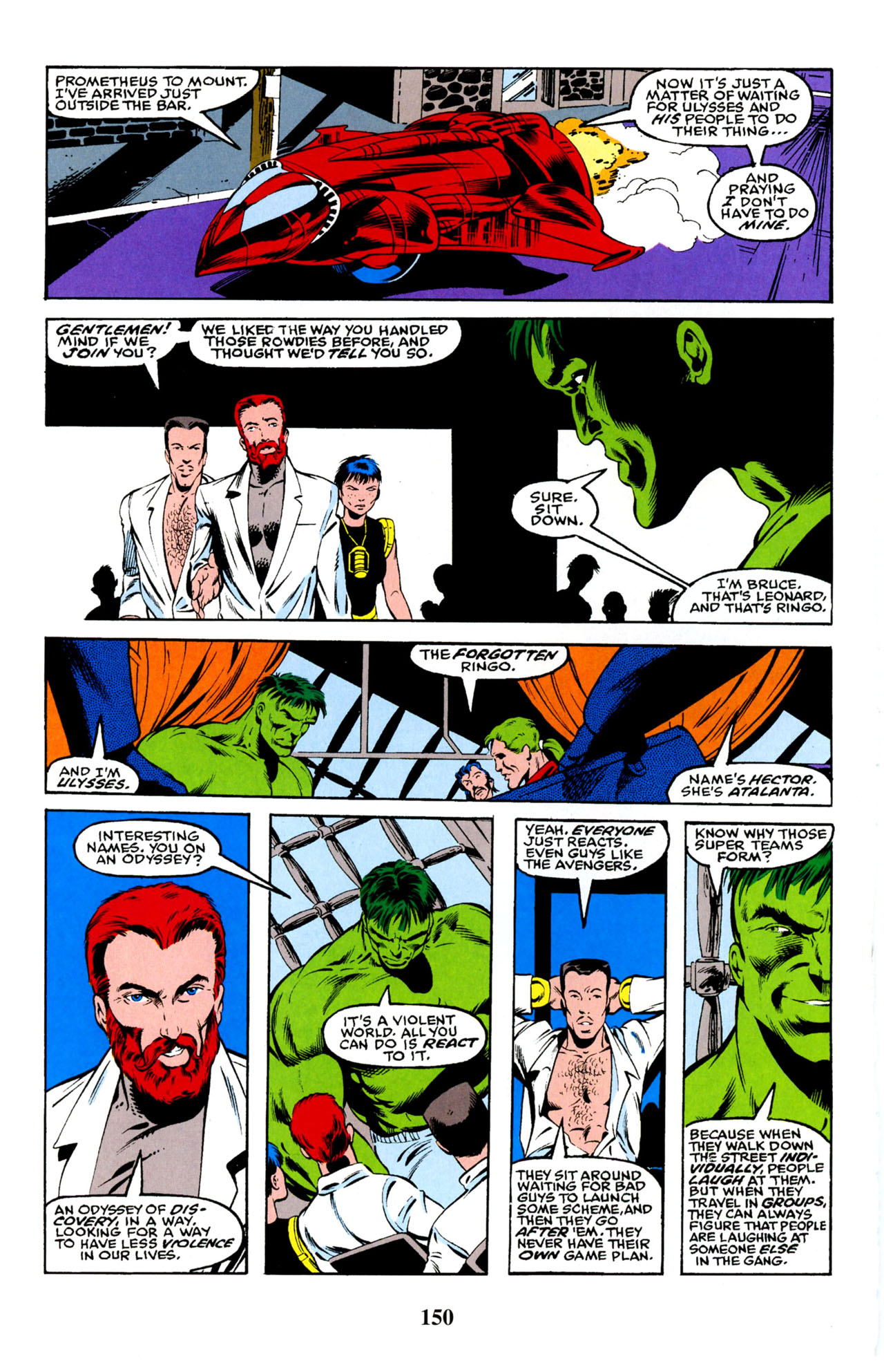 Read online Hulk Visionaries: Peter David comic -  Issue # TPB 6 - 151