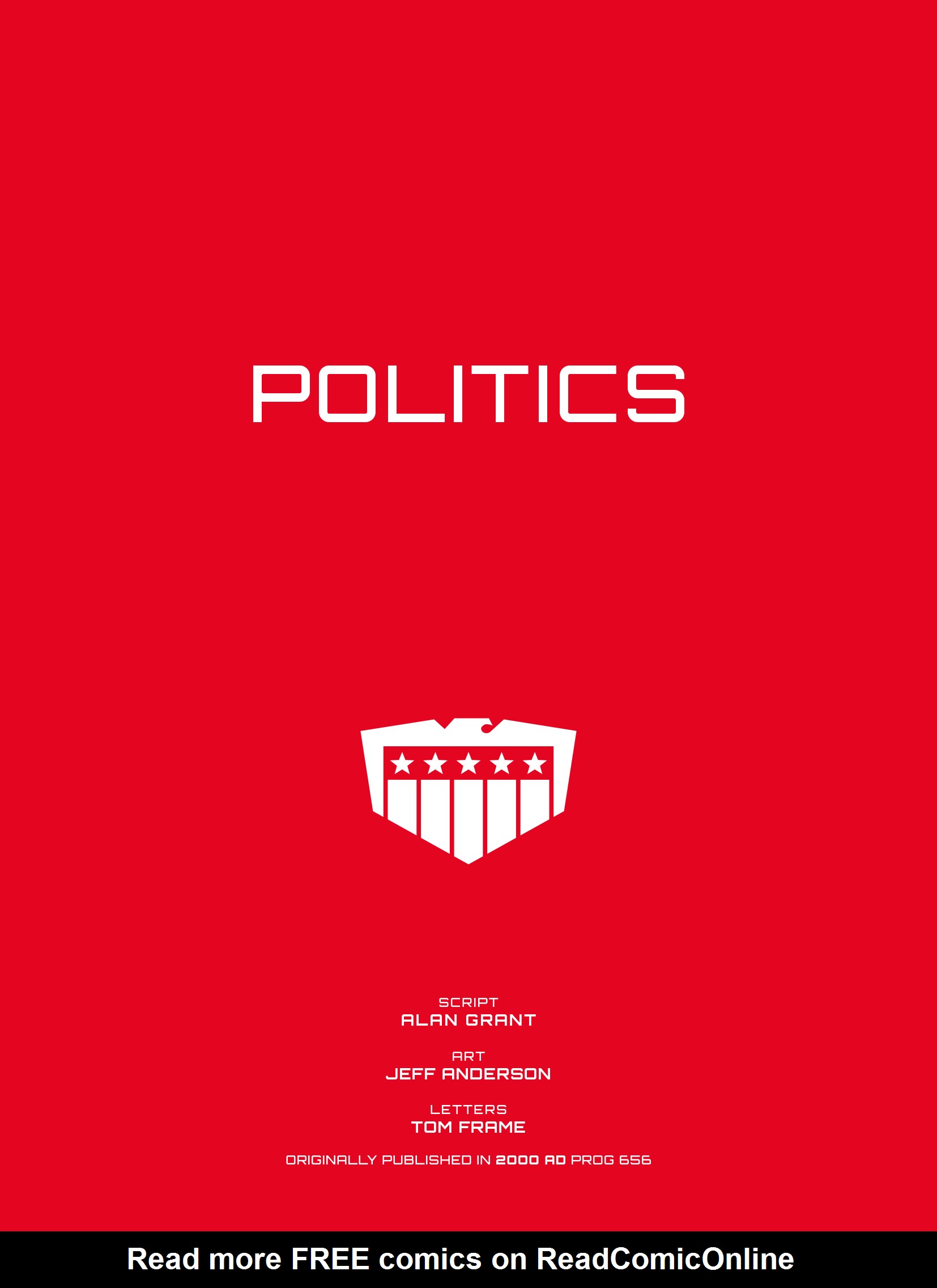 Read online Essential Judge Dredd: America comic -  Issue # TPB (Part 1) - 36
