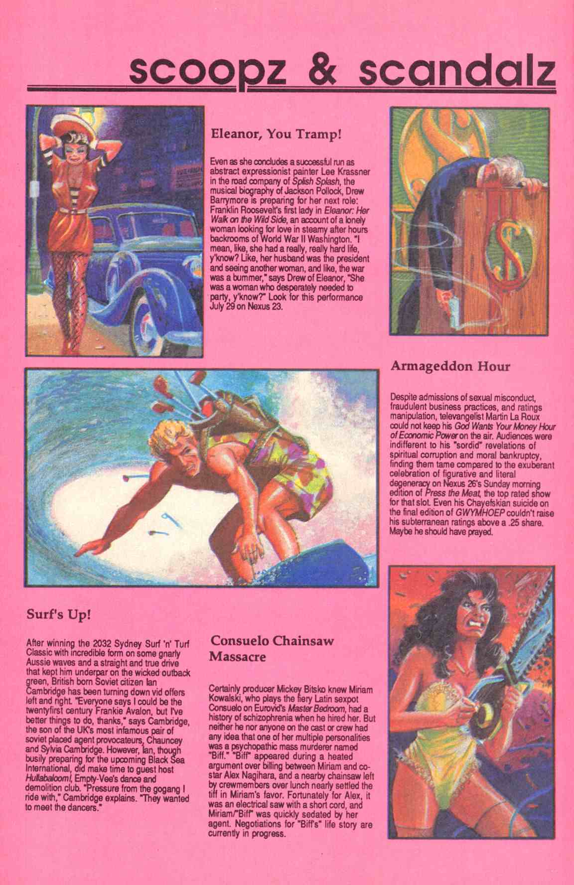 Read online Howard Chaykin's American Flagg comic -  Issue #4 - 24