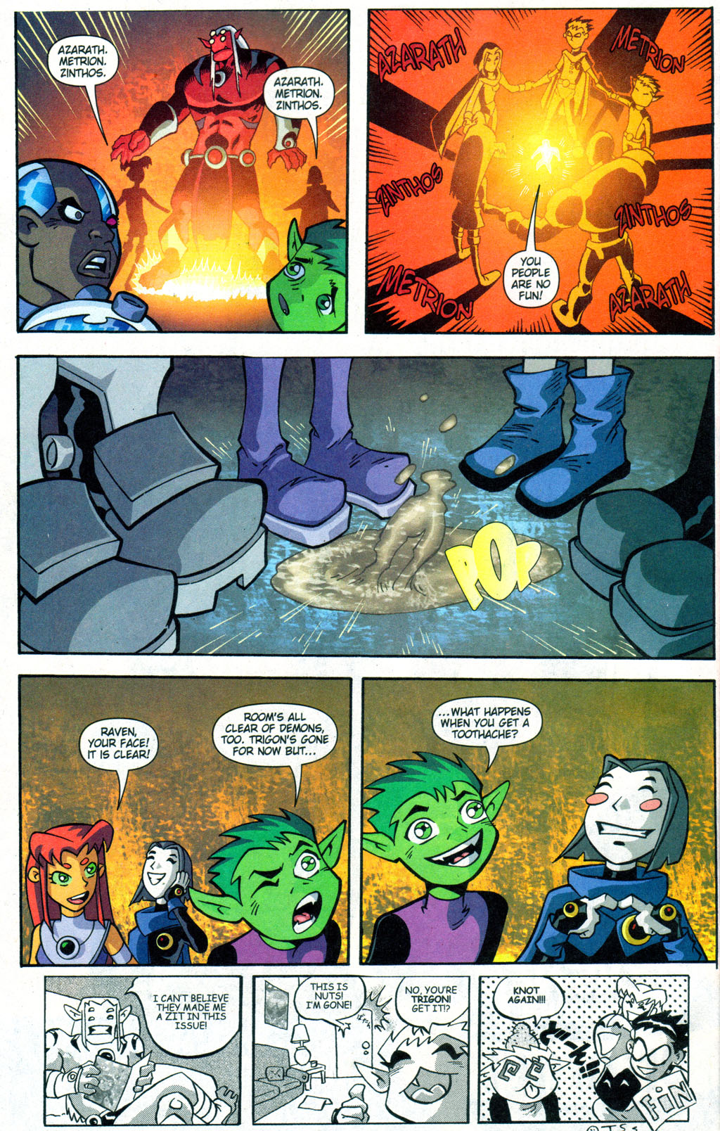 Read online Teen Titans Go! (2003) comic -  Issue #5 - 23