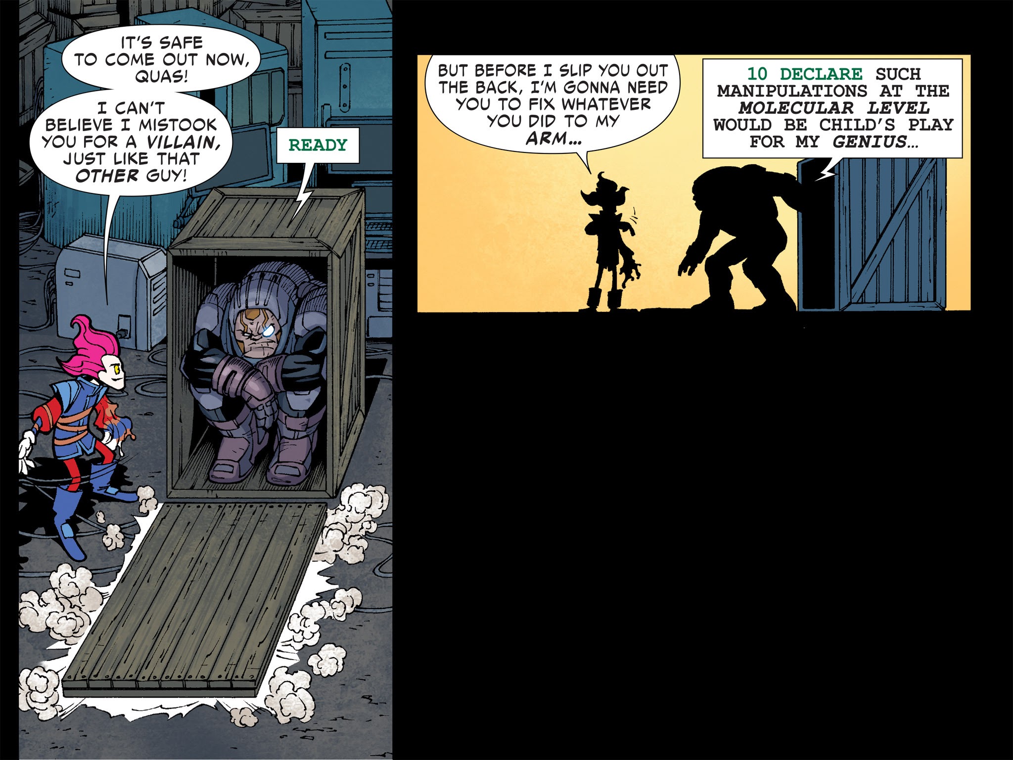Read online Slapstick Infinite Comic comic -  Issue # _TPB - 74