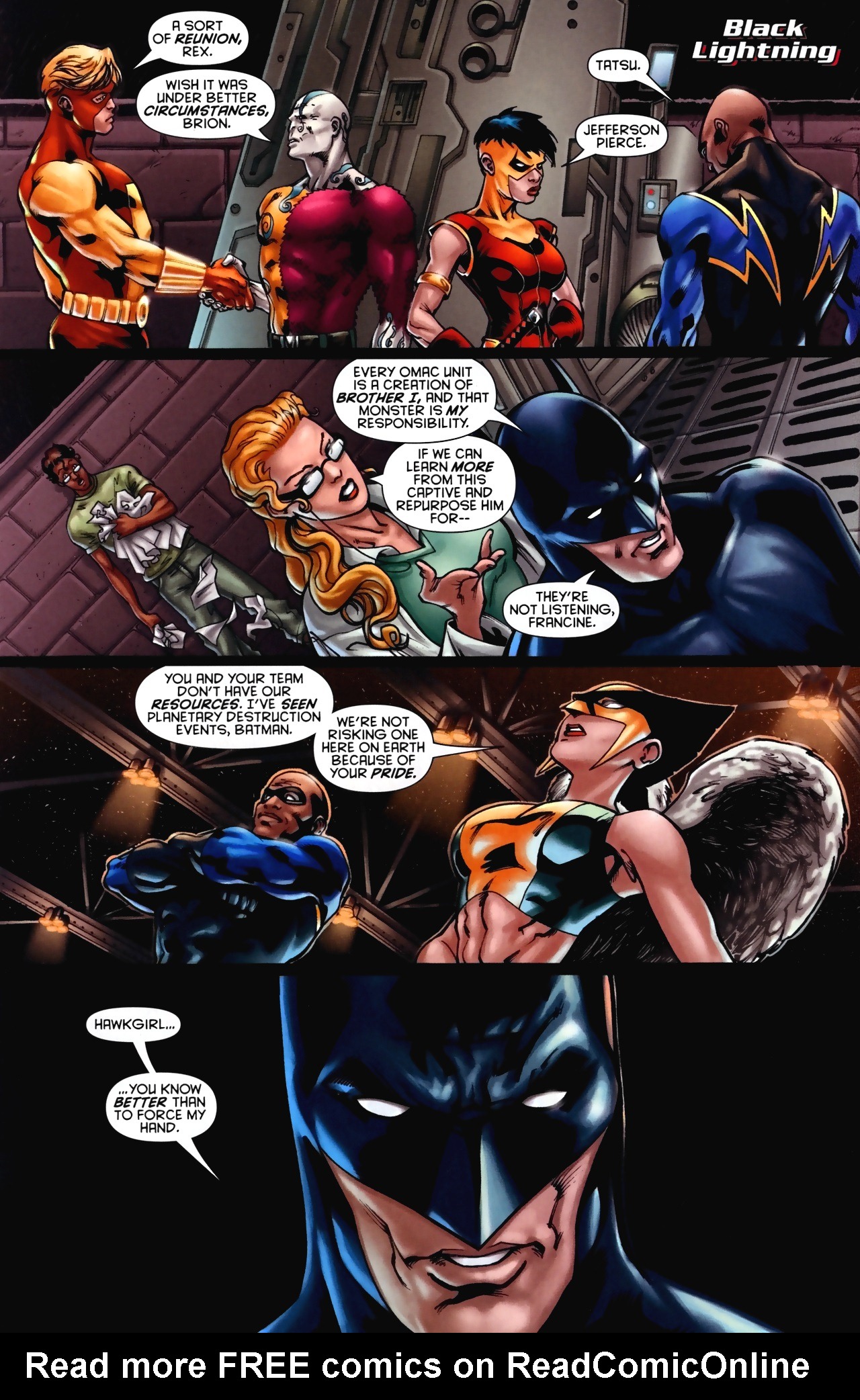 Read online Batman and the Outsiders (2007) comic -  Issue #3 - 6