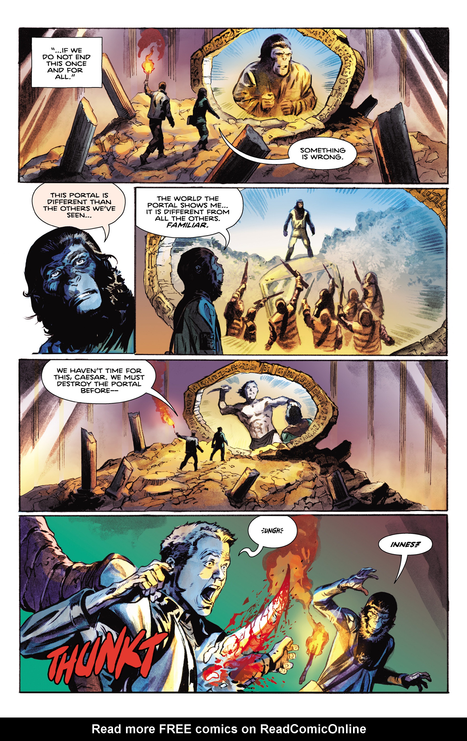 Read online Tarzan On the Planet of the Apes comic -  Issue #4 - 11