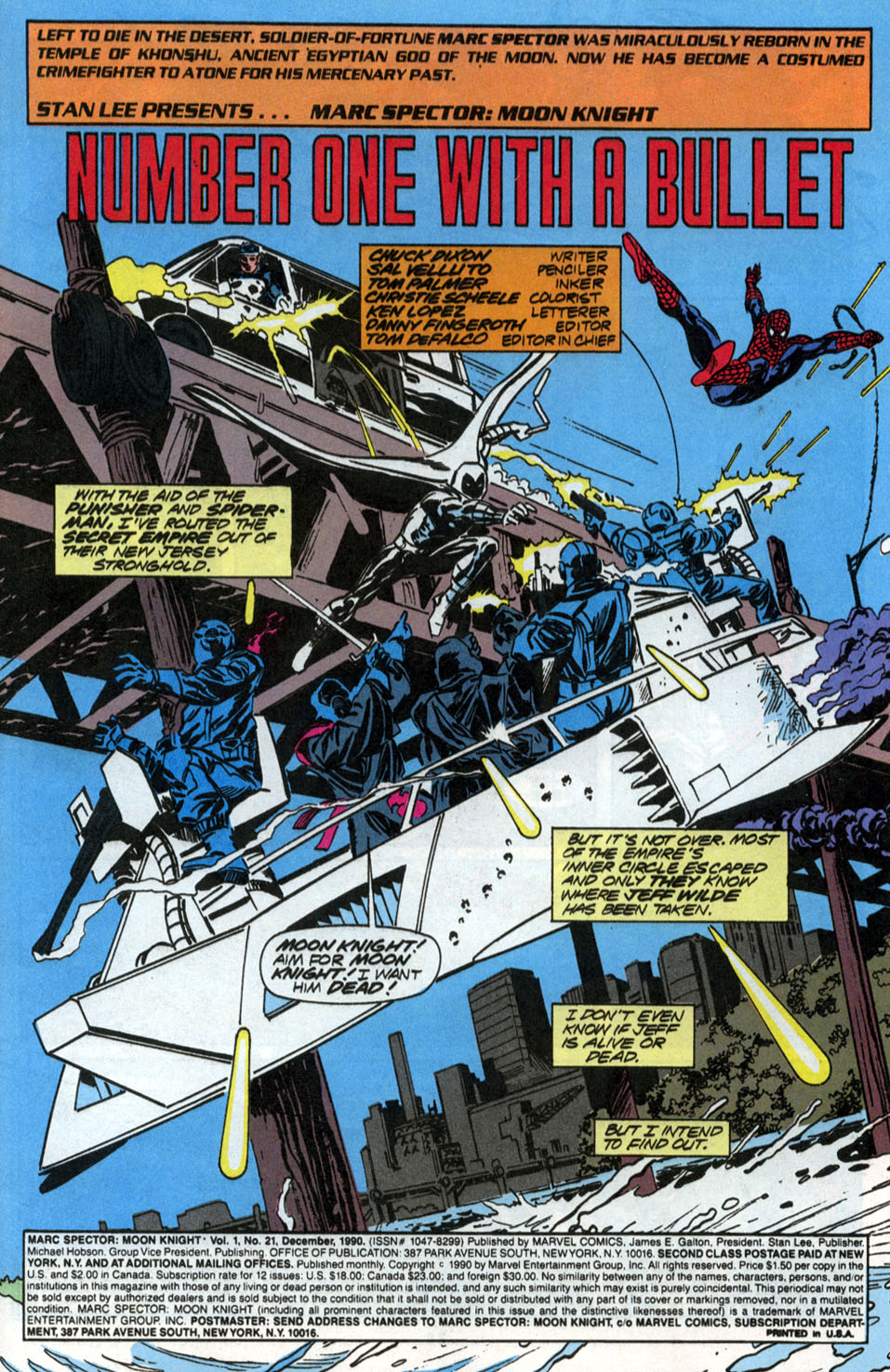 Read online Marc Spector: Moon Knight comic -  Issue #21 - 2