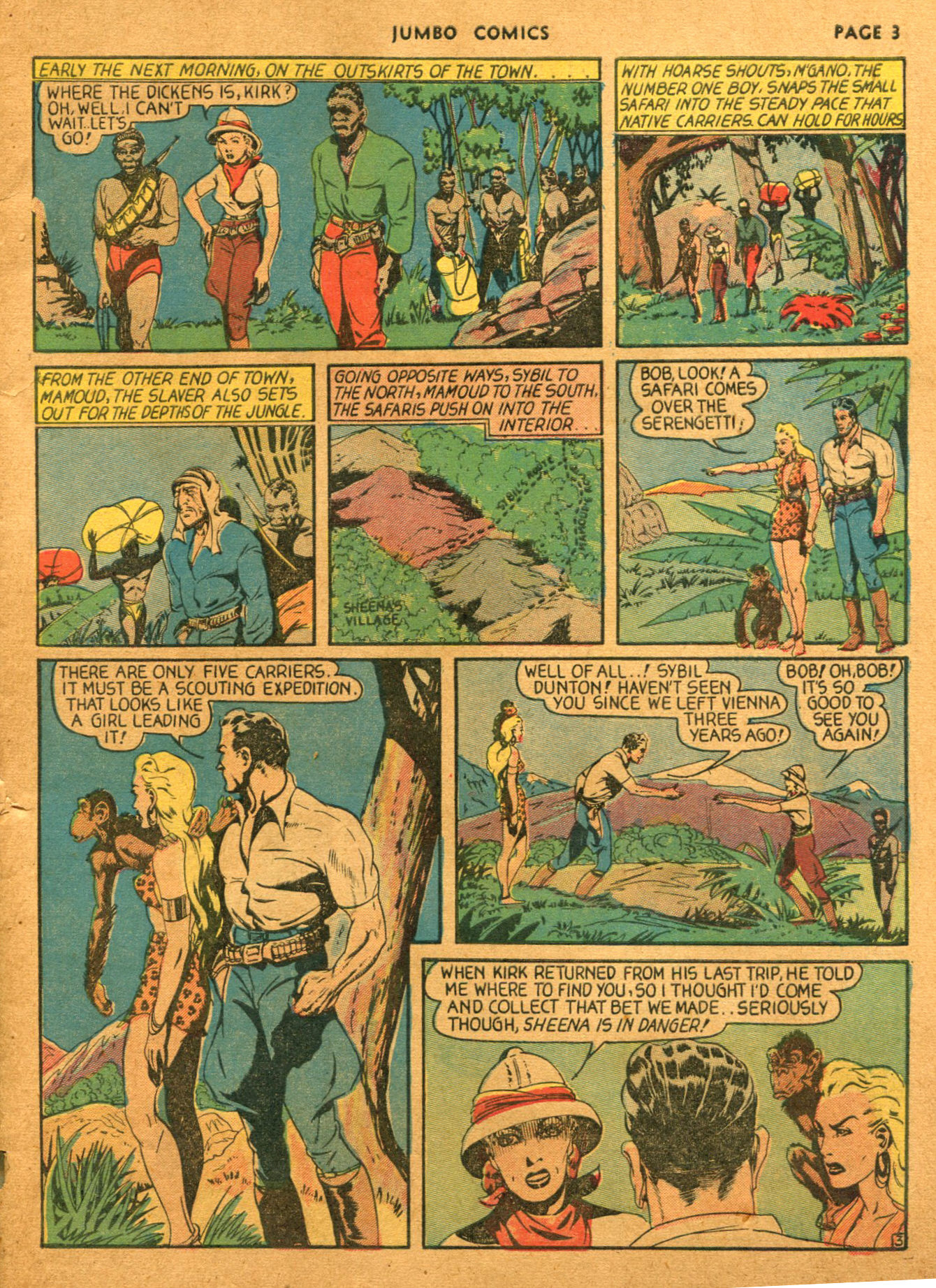 Read online Jumbo Comics comic -  Issue #18 - 5