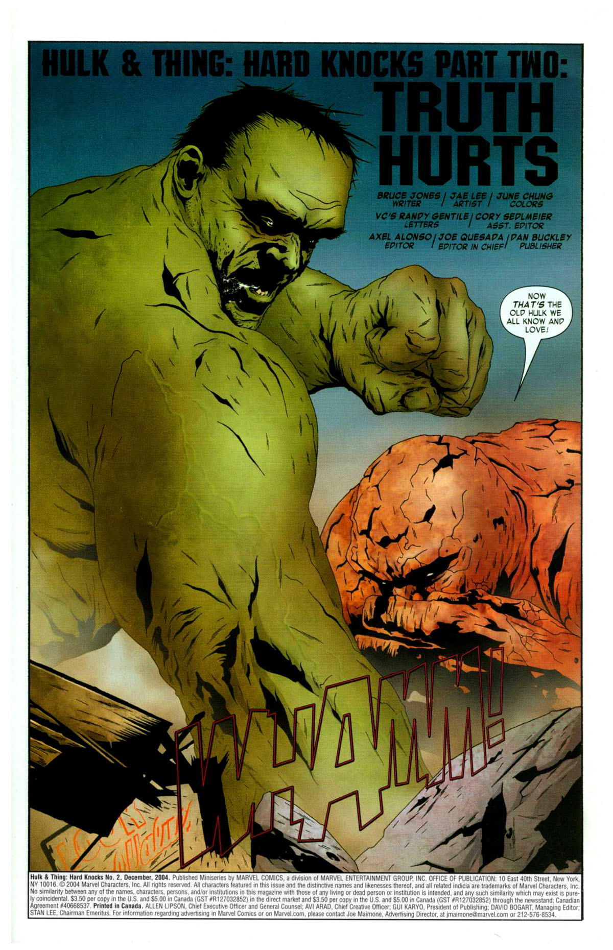 Read online Hulk & Thing: Hard Knocks comic -  Issue #2 - 2