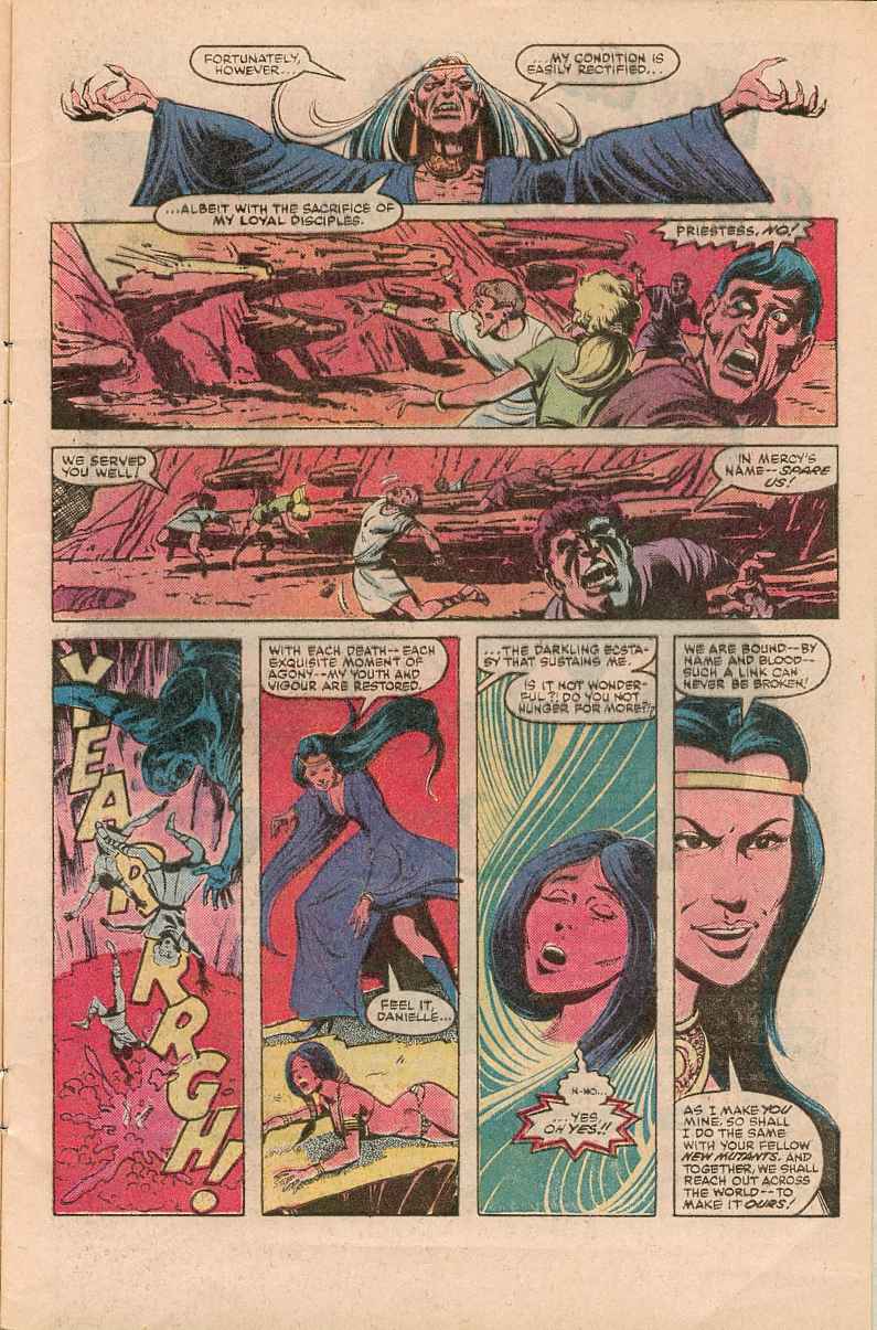 Read online The New Mutants comic -  Issue #11 - 4