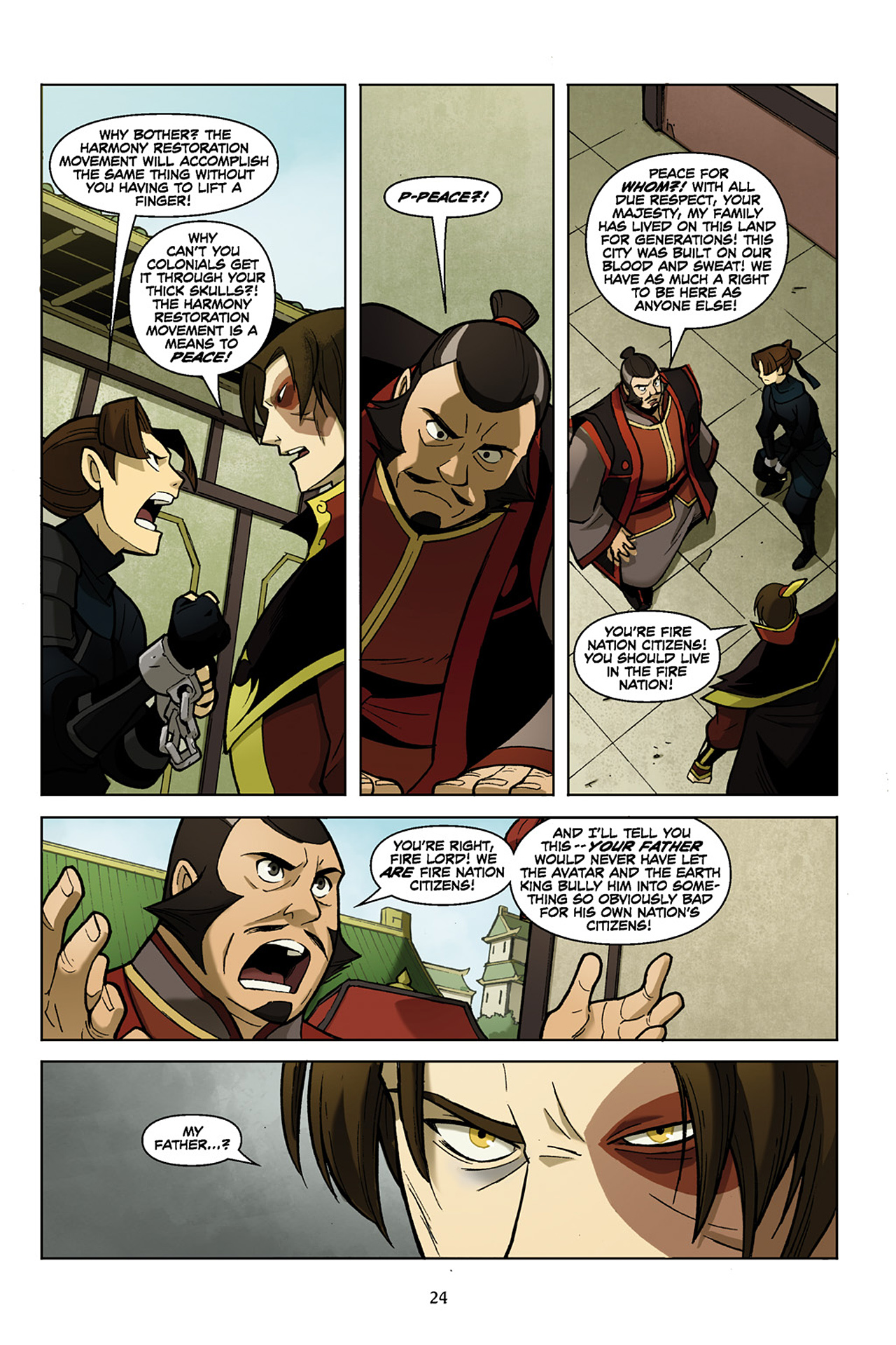 Read online Nickelodeon Avatar: The Last Airbender - The Promise comic -  Issue # Part 1 - 25