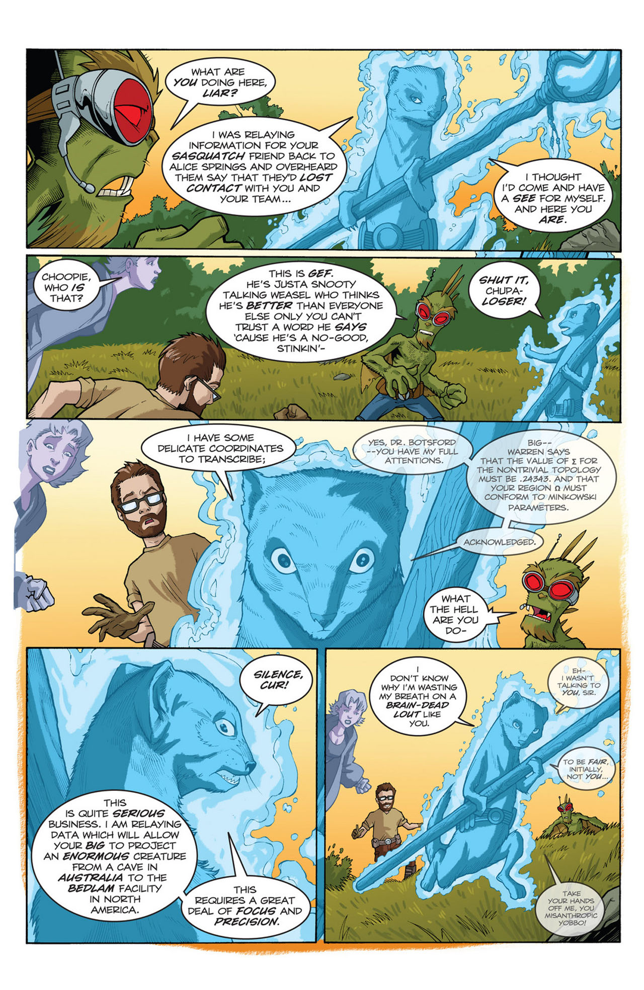 Read online The Perhapanauts: Danger Down Under! comic -  Issue #4 - 19