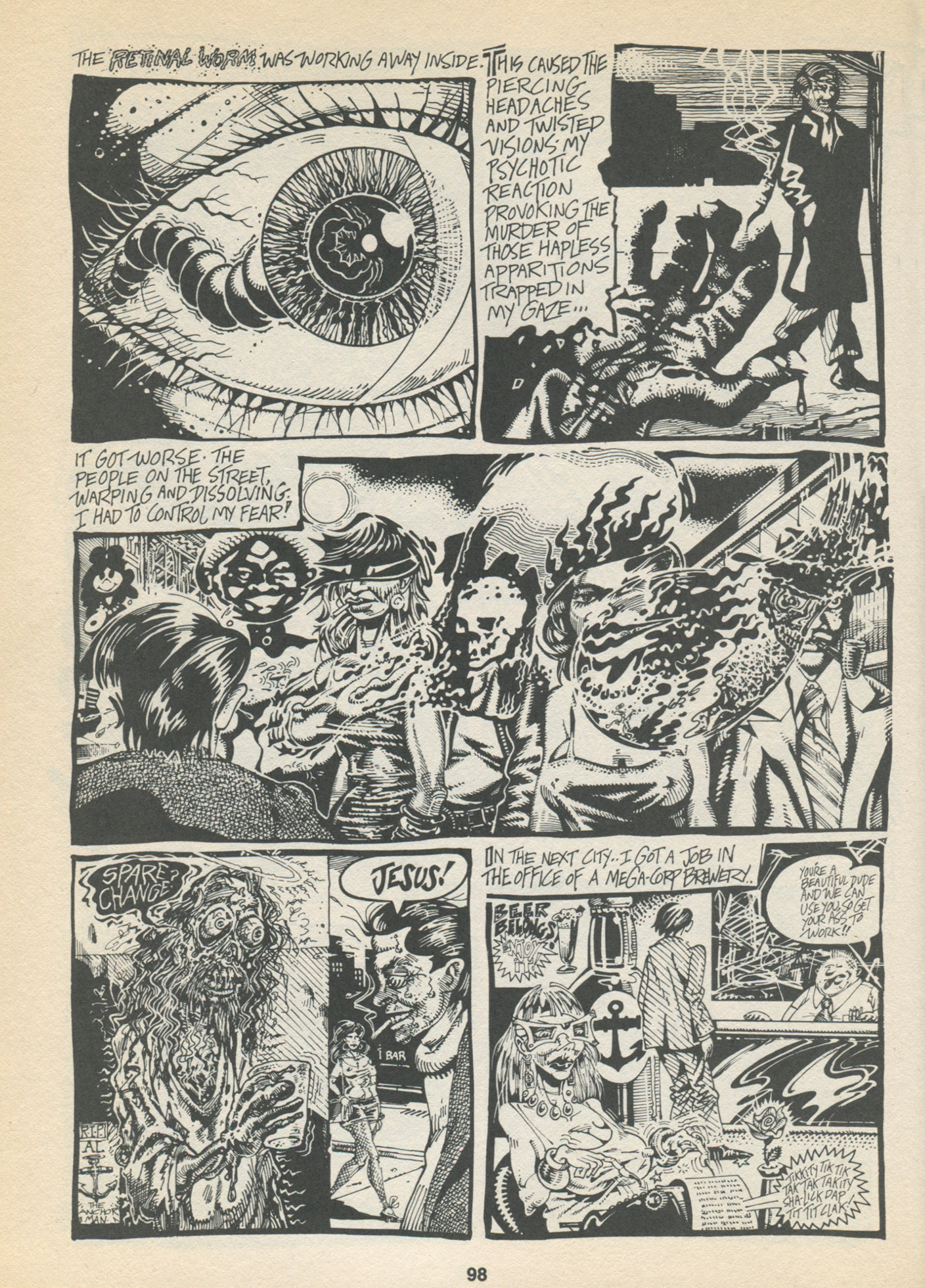 Read online Taboo comic -  Issue #4 - 100