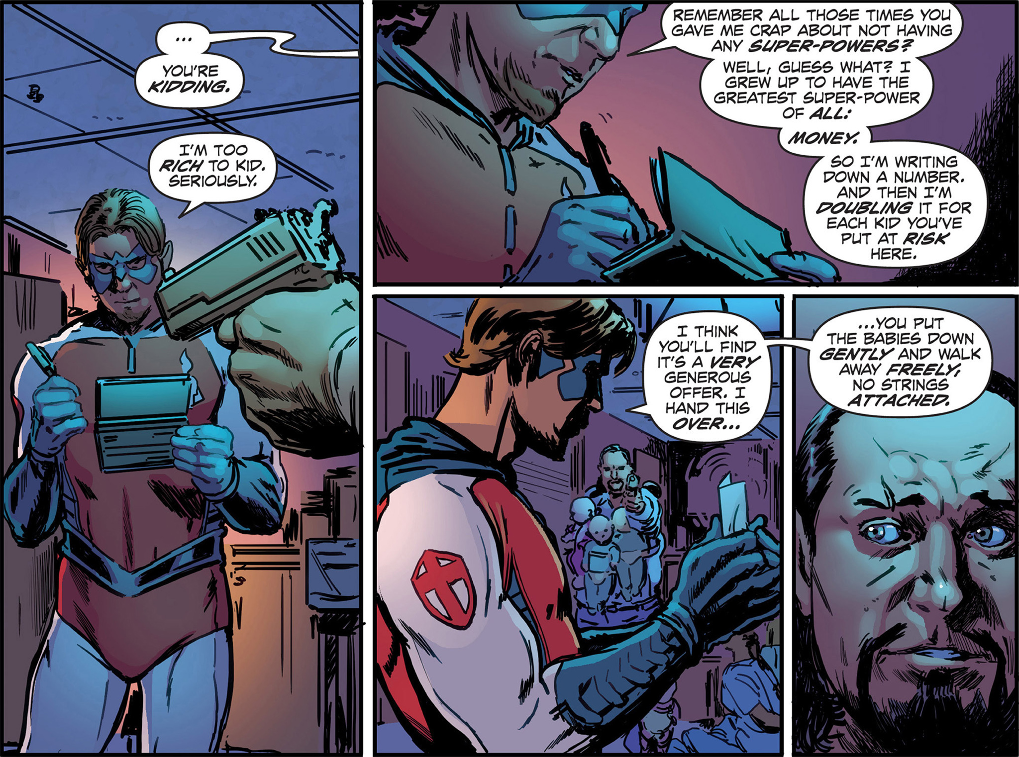 Read online Insufferable (2012) comic -  Issue #6 - 21