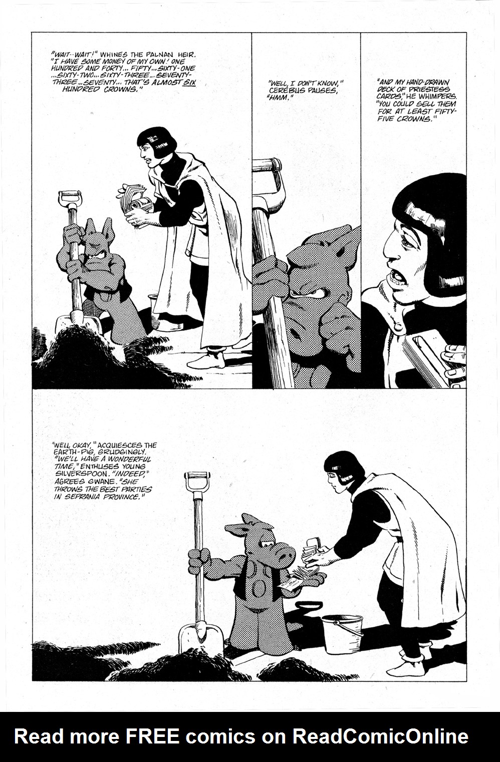 Read online Cerebus comic -  Issue #52 - 20