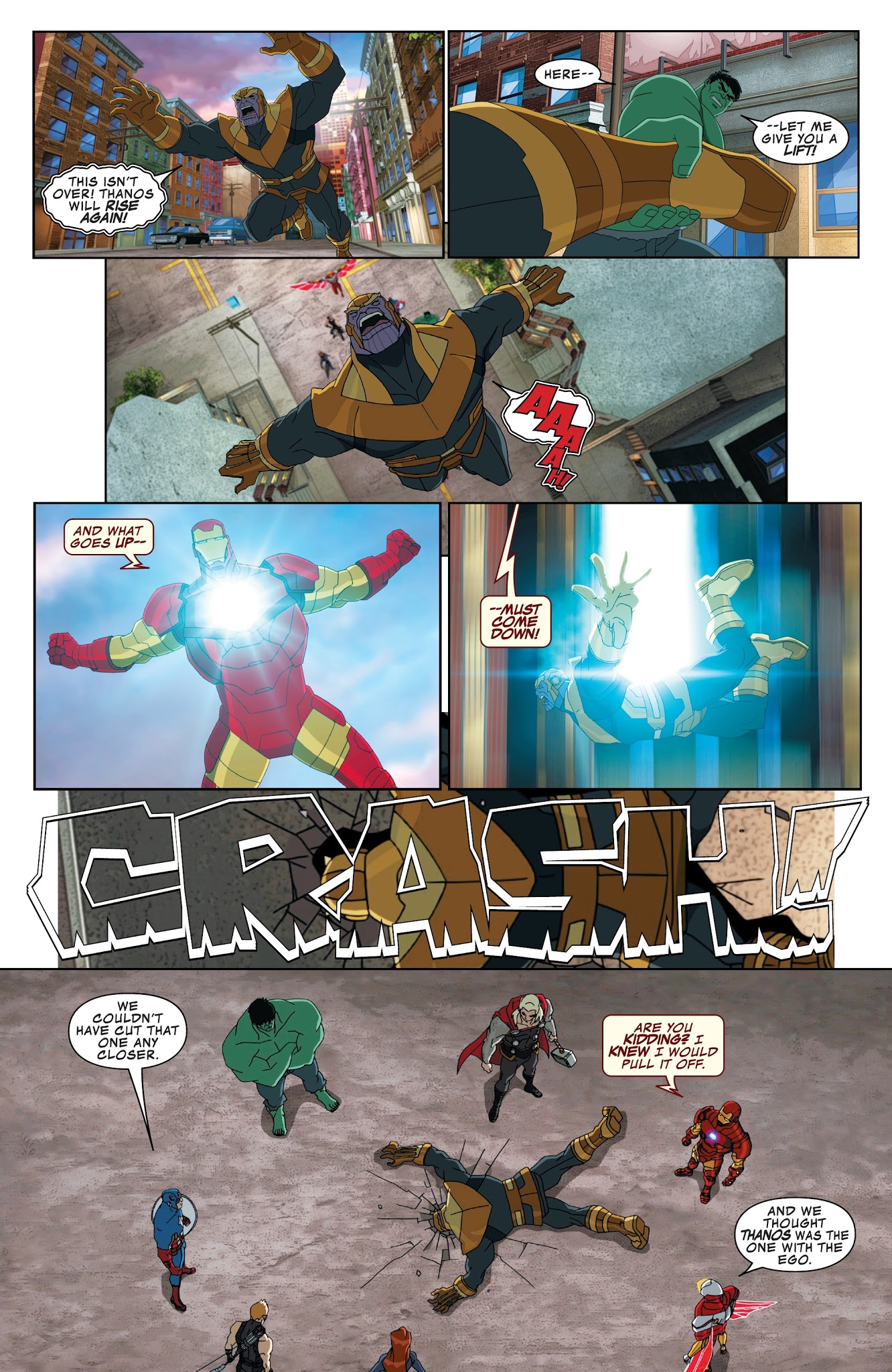 Read online Avengers vs. Thanos (2018) comic -  Issue # TPB - 86