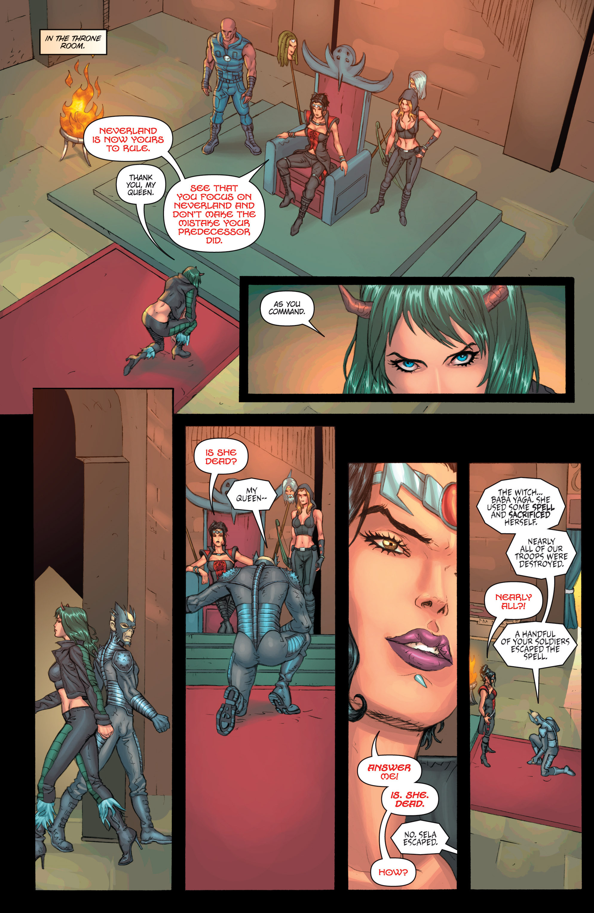 Read online Realm War comic -  Issue #5 - 16
