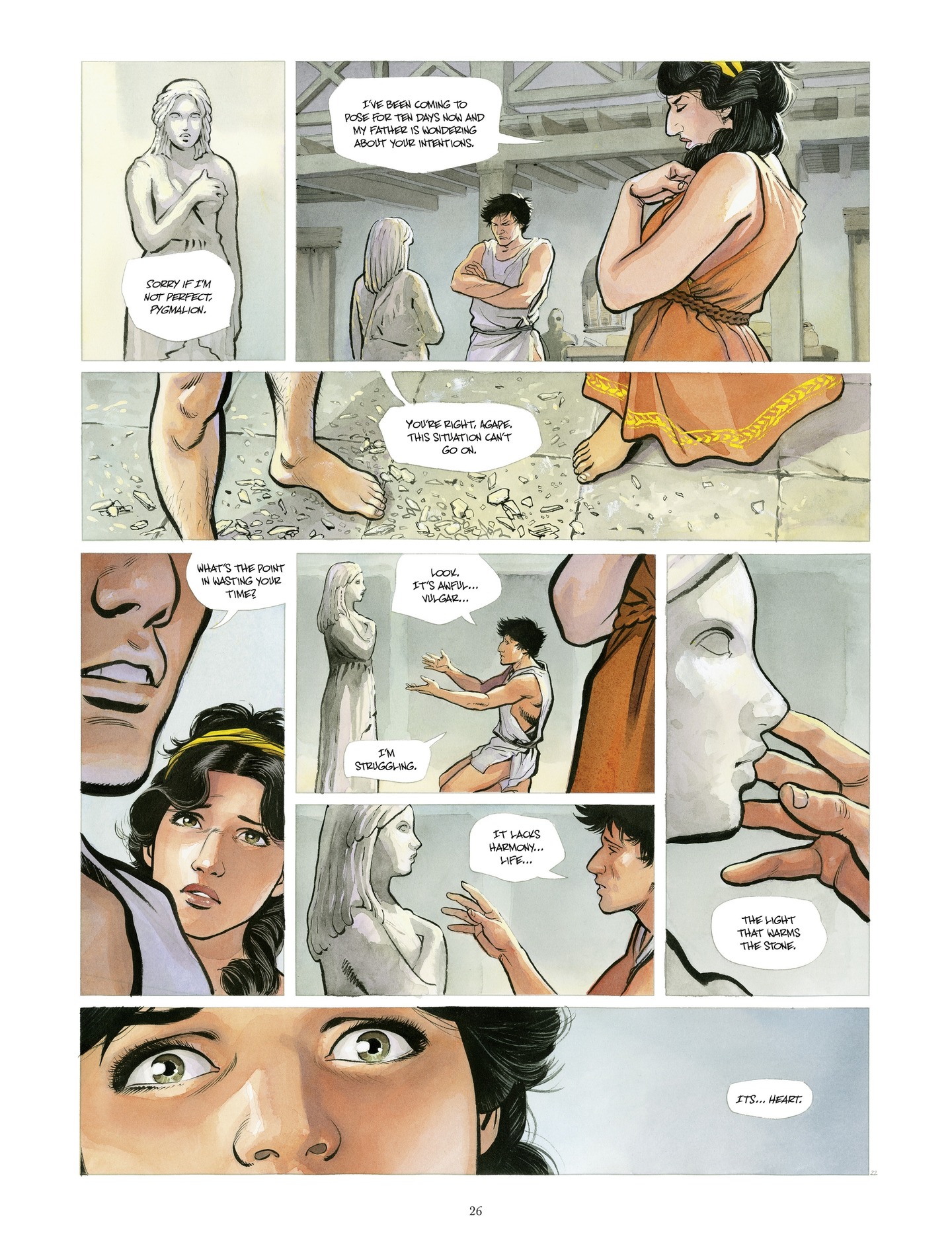 Read online Pygmalion and the Ivory Virgin comic -  Issue # TPB - 26