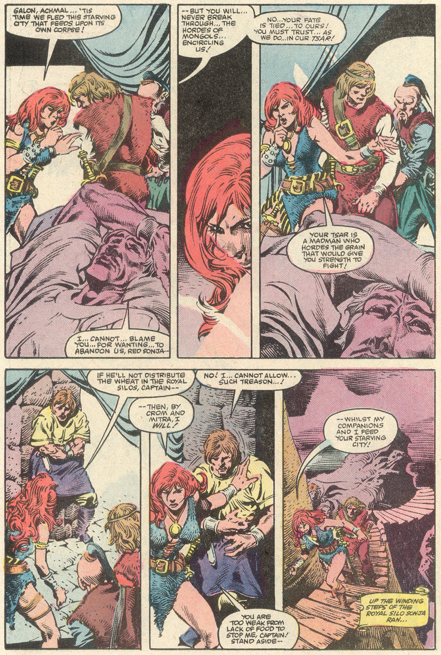 Read online Red Sonja (3rd Series) comic -  Issue #7 - 17