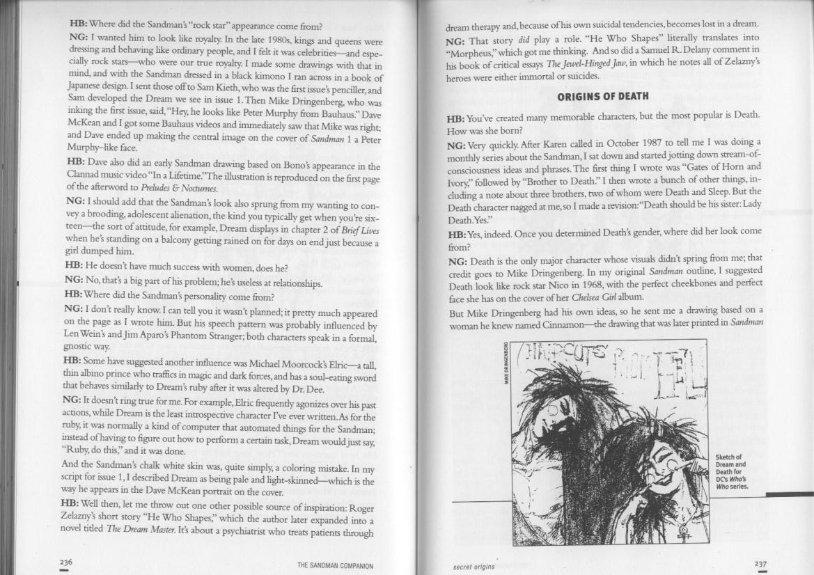 Read online The Sandman Companion comic -  Issue # TPB - 133