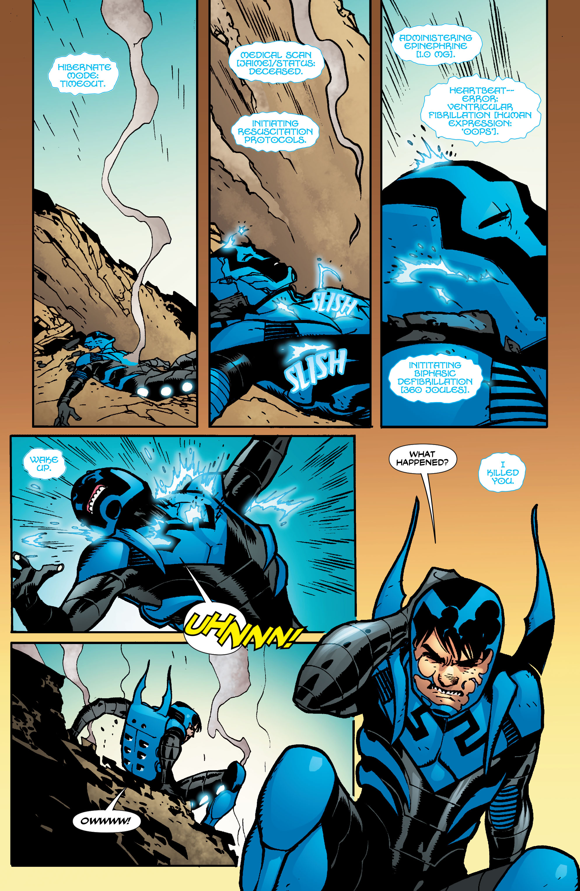 Read online Blue Beetle (2006) comic -  Issue #34 - 6