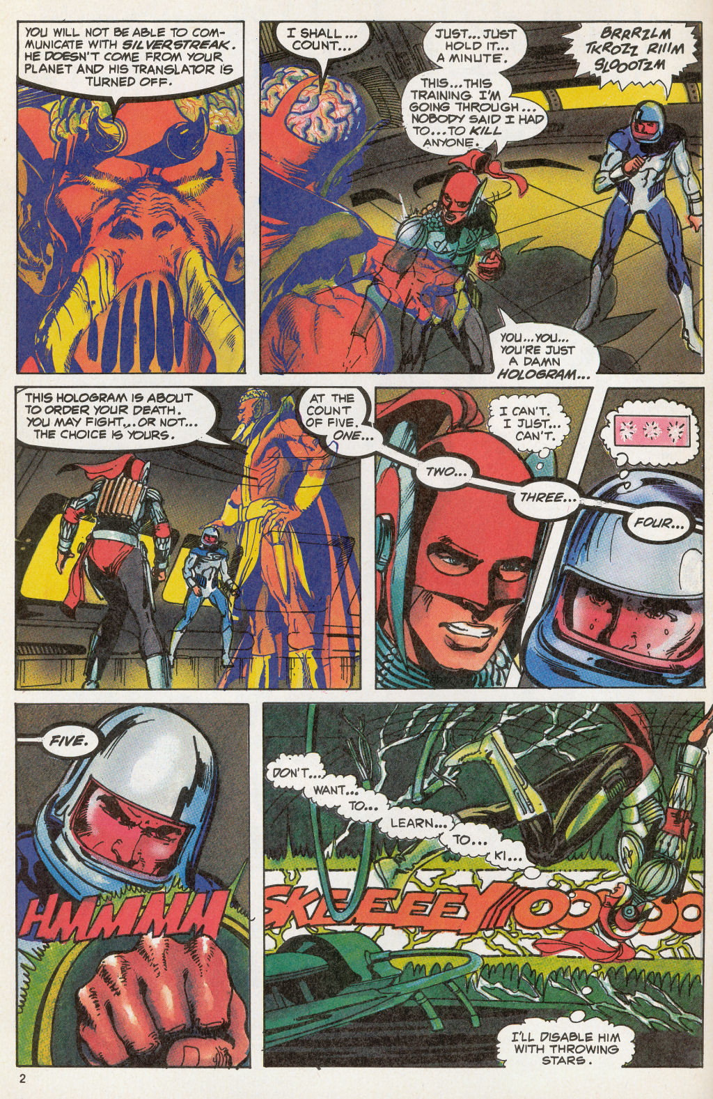 Read online The Revengers featuring Armor and Silver Streak comic -  Issue #2 - 4