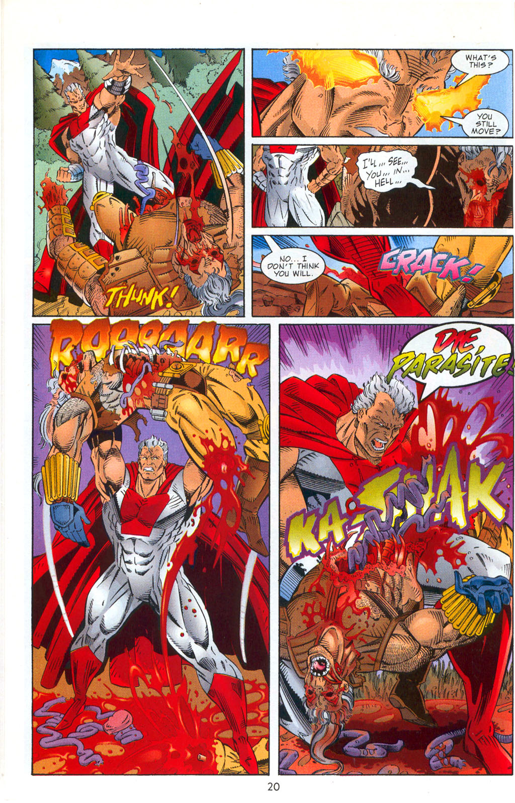 Read online Bloodstrike (1993) comic -  Issue #5 - 21