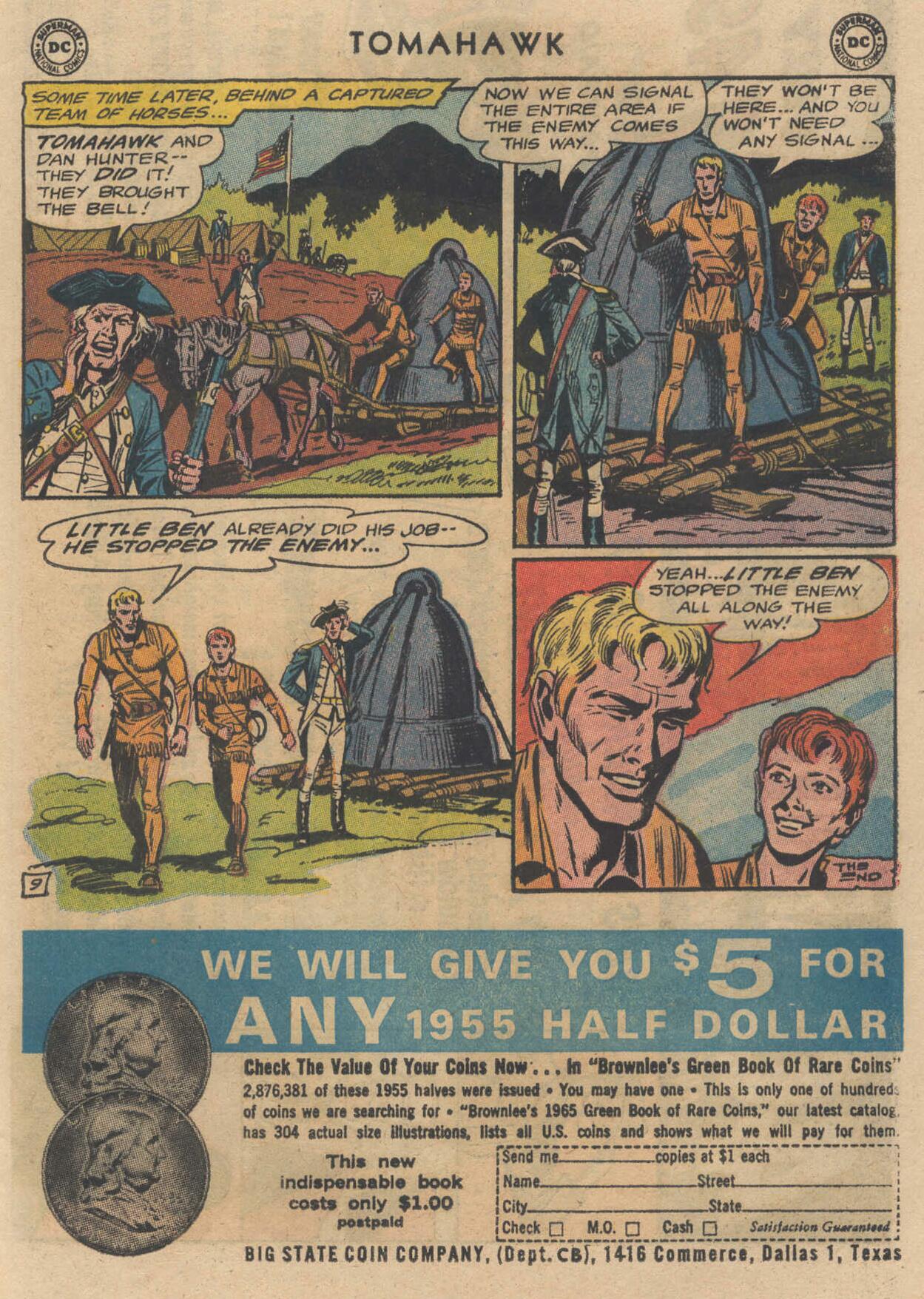 Read online Tomahawk comic -  Issue #99 - 34