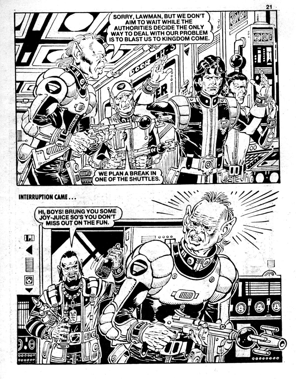 Read online Starblazer comic -  Issue #236 - 21