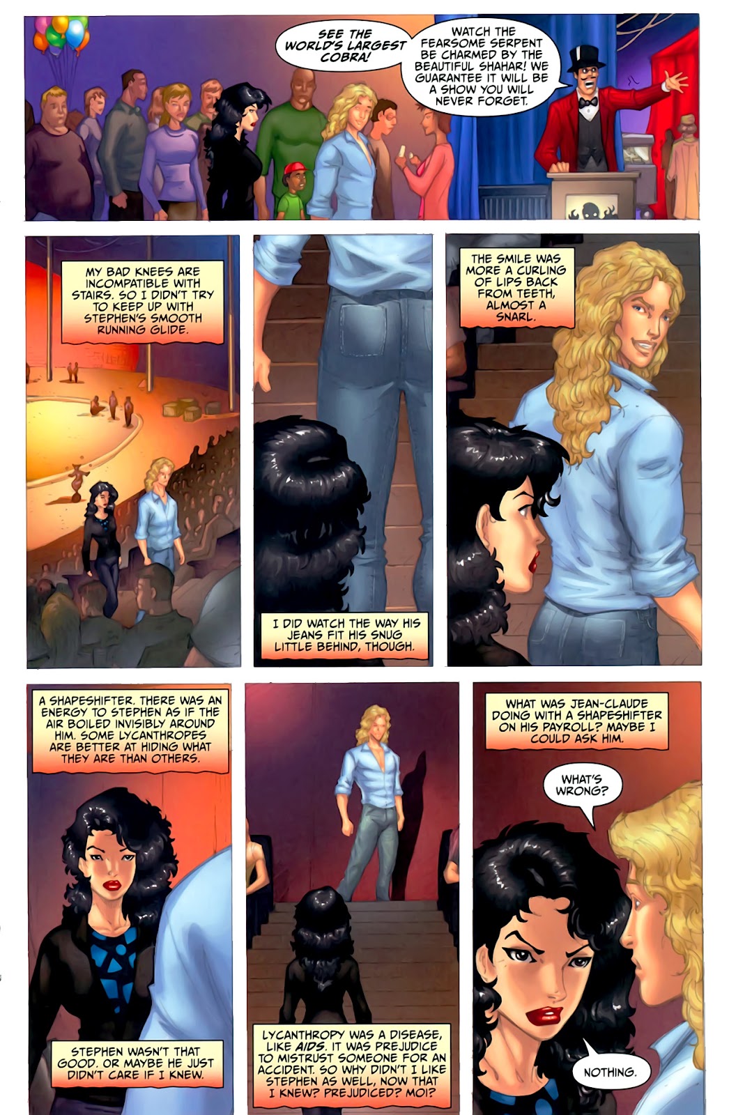 Anita Blake, Vampire Hunter: Circus of the Damned - The Charmer issue 2 - Page 9
