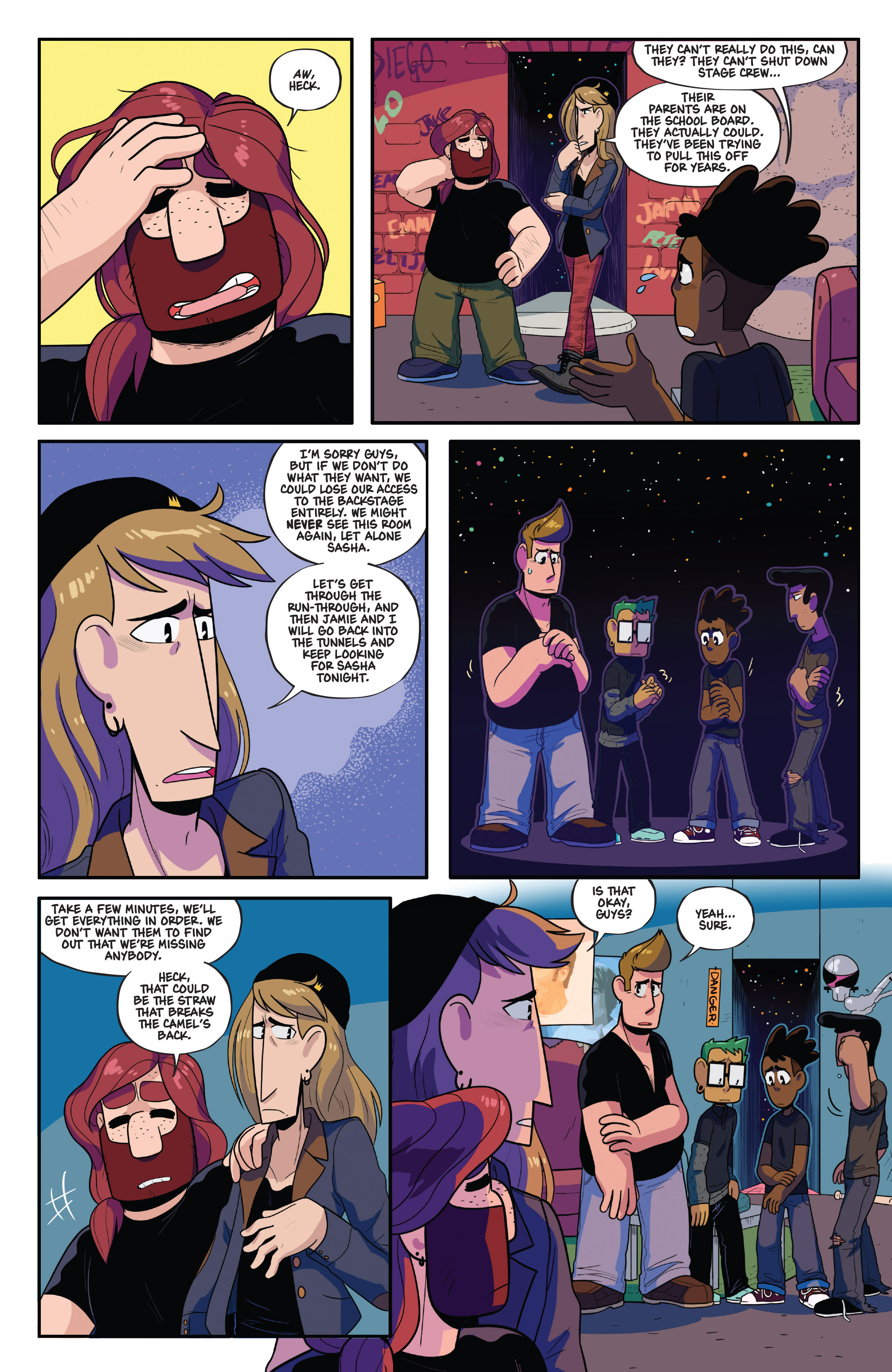 Read online The Backstagers comic -  Issue #4 - 10