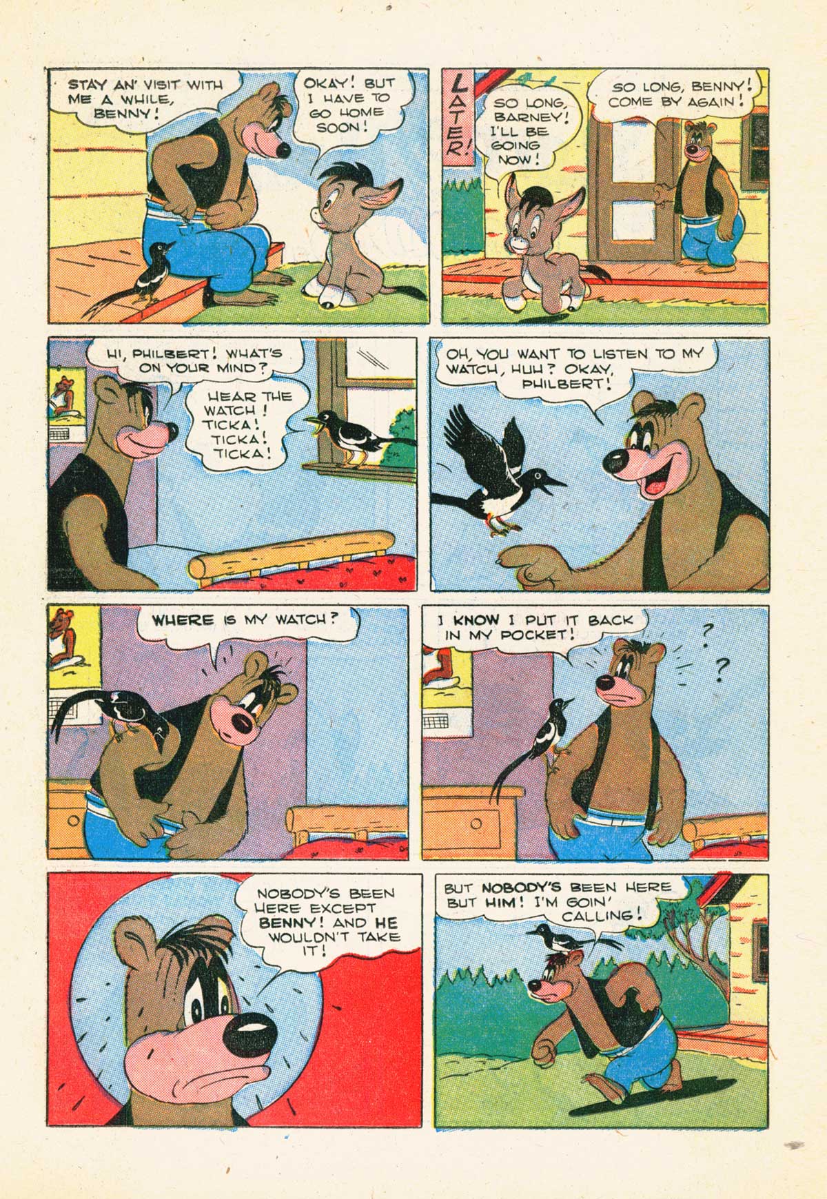 Read online Our Gang Comics comic -  Issue #36 - 39