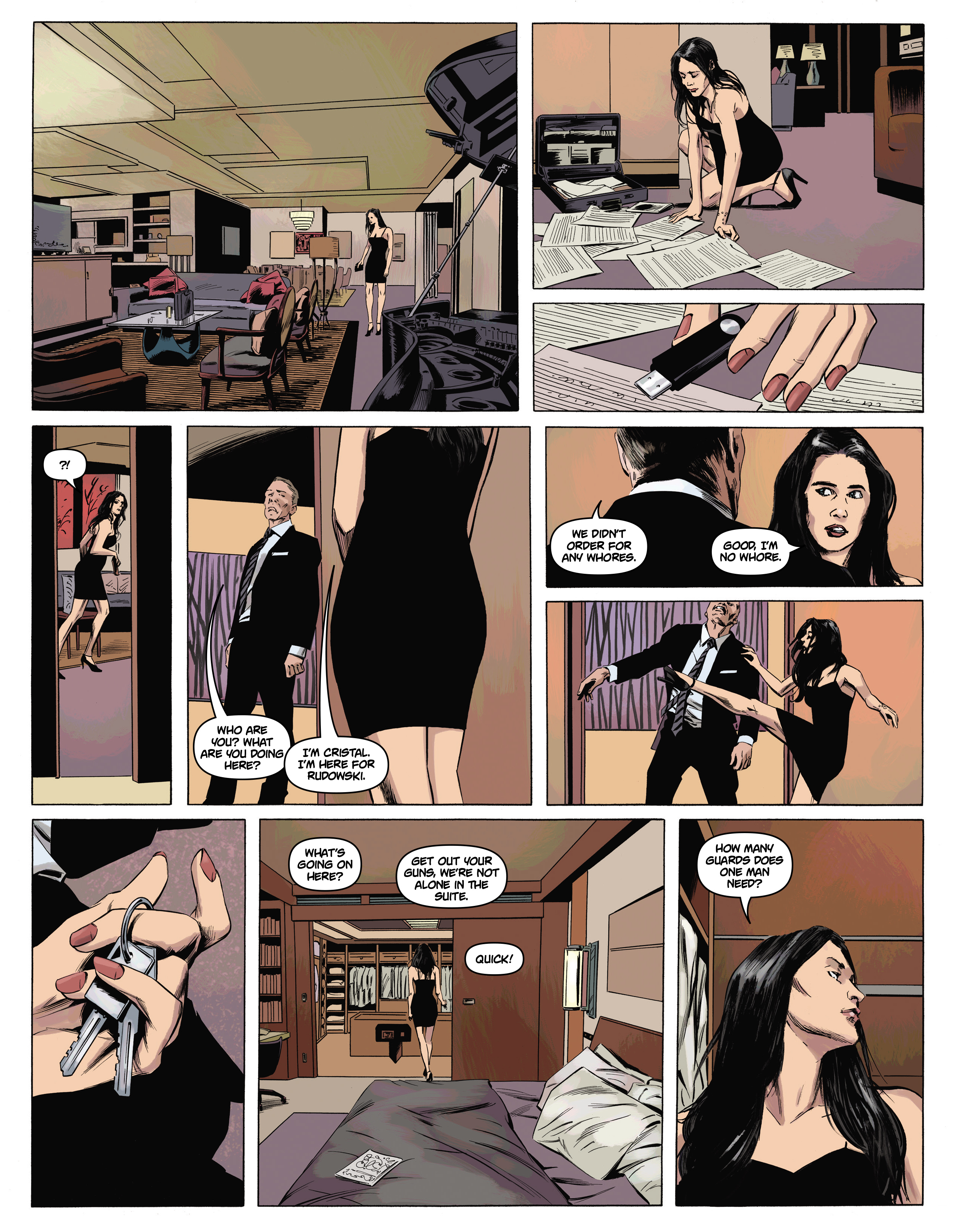 Read online Amber Blake: Operation Dragonfly comic -  Issue # Full - 28