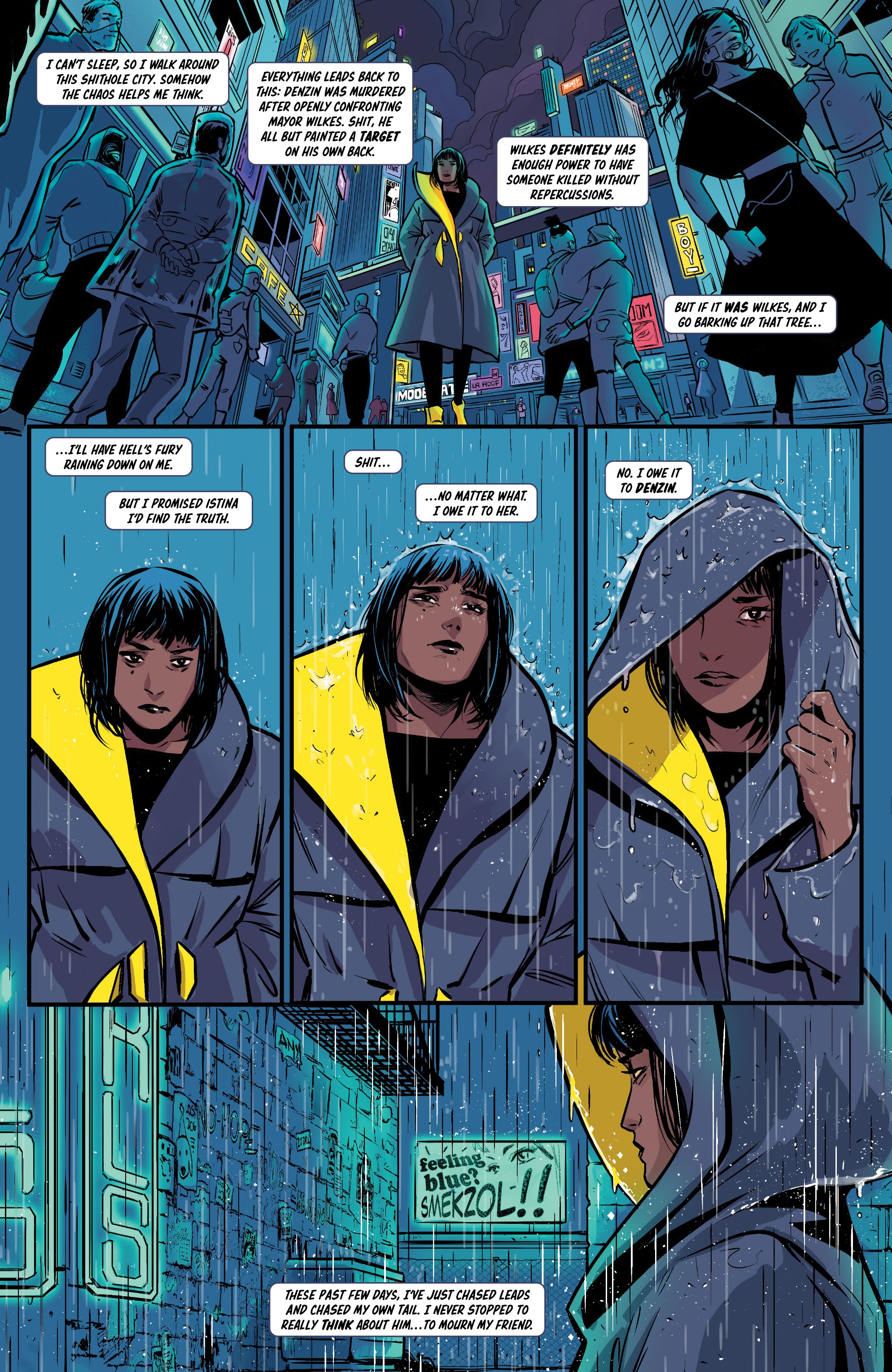 Read online Bylines in Blood comic -  Issue #1 - 25