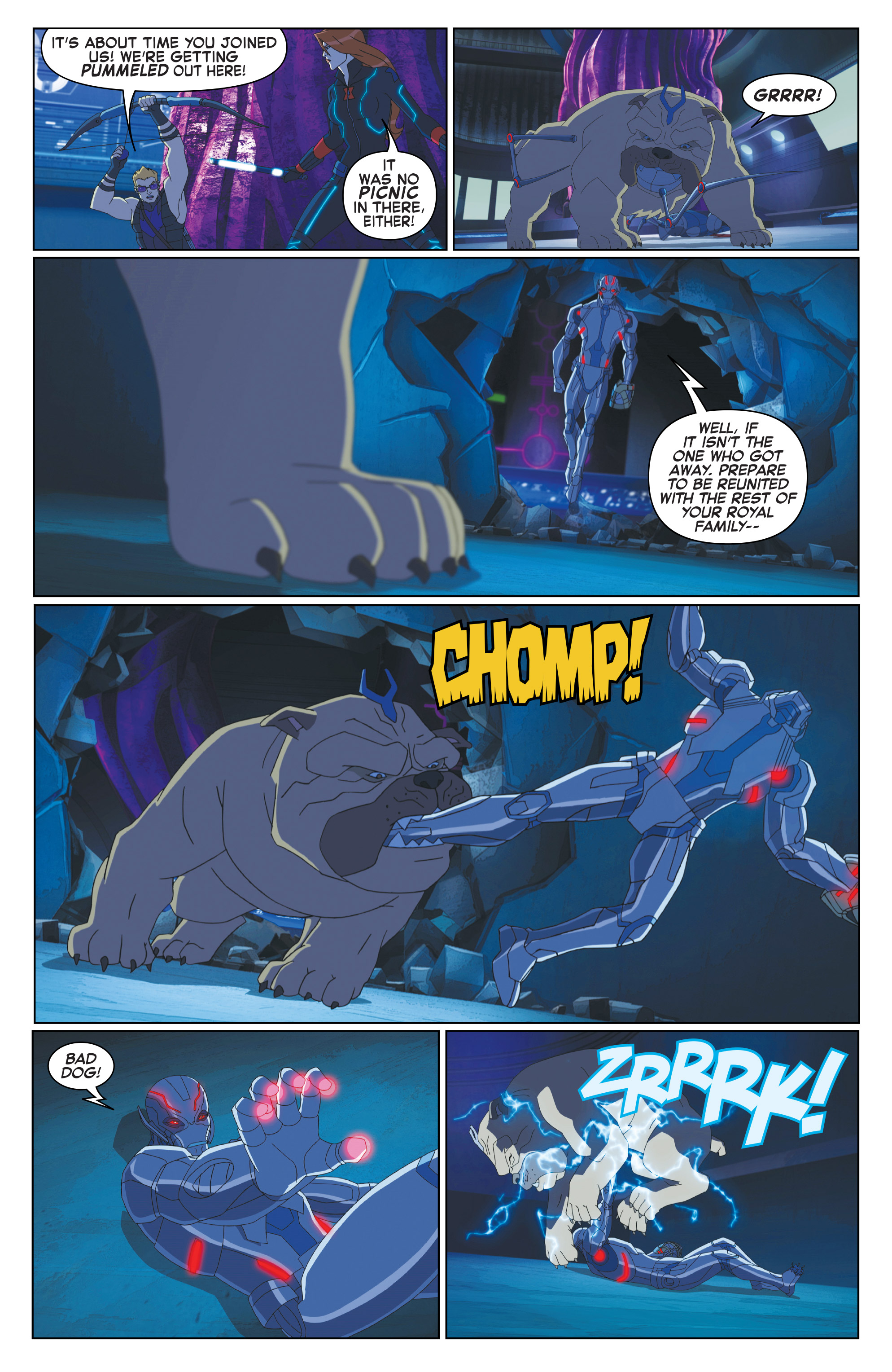 Read online Marvel Universe Avengers: Ultron Revolution comic -  Issue #10 - 10