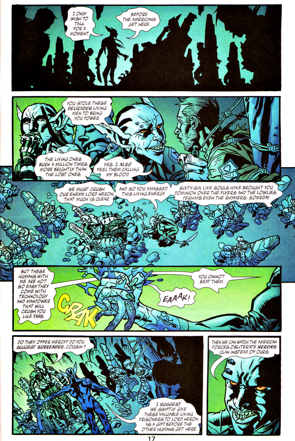Read online Human Defense Corps comic -  Issue #5 - 18
