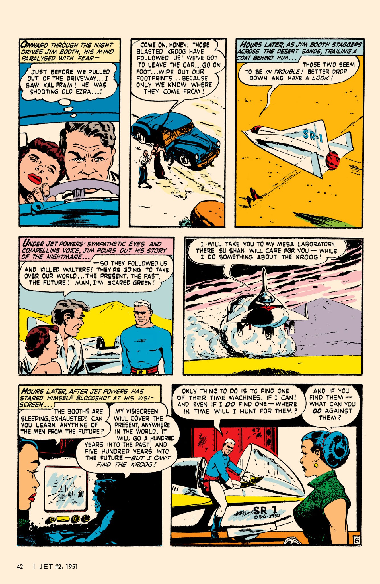 Read online Bob Powell's Complete Jet Powers comic -  Issue # TPB (Part 1) - 46