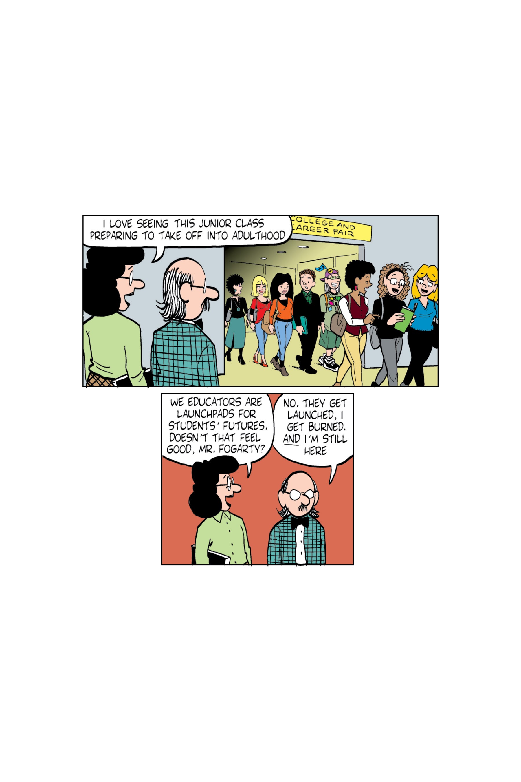 Read online Luann: Stress   Hormones = High School comic -  Issue # TPB - 92