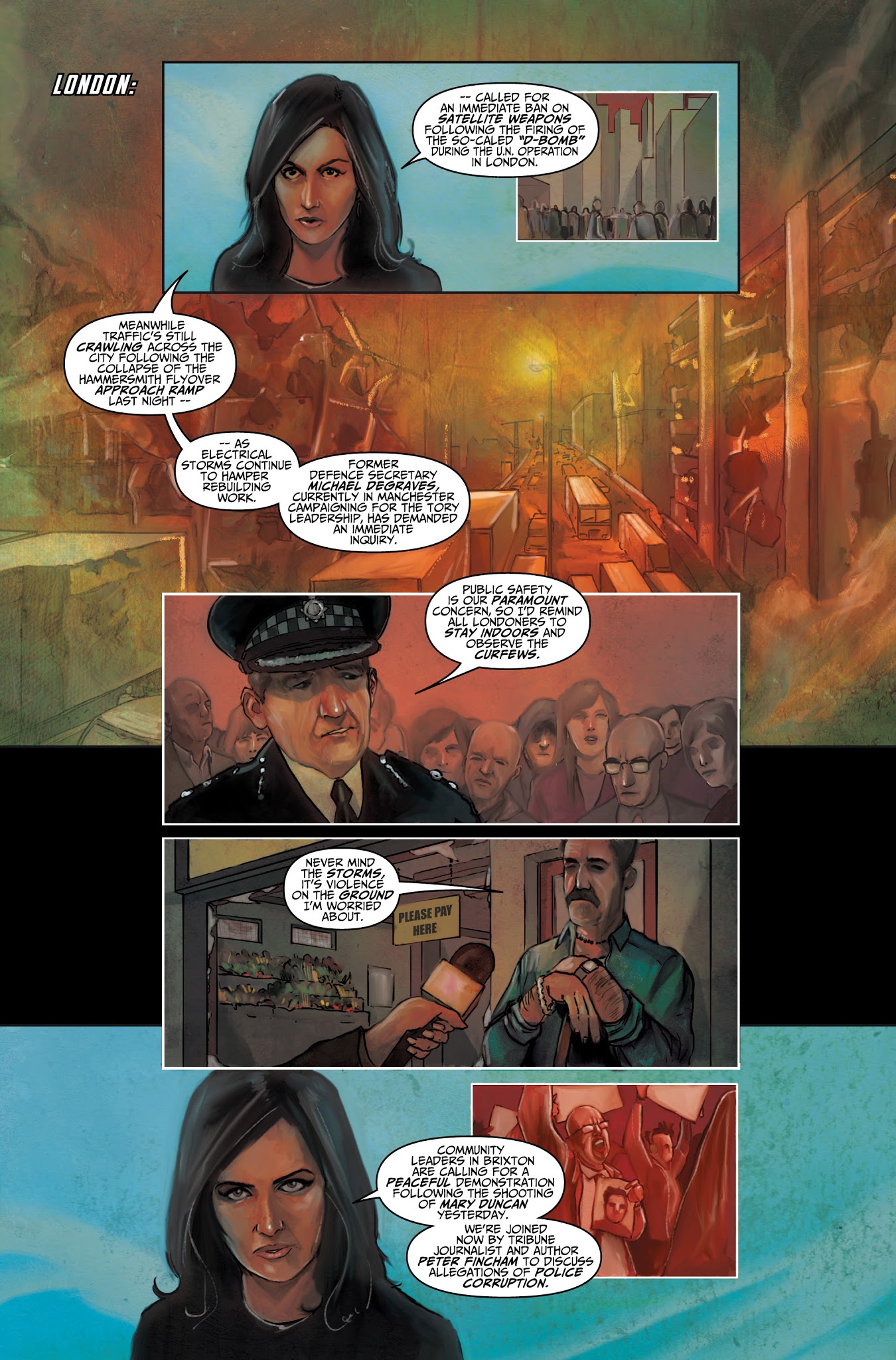 Read online Death Sentence London comic -  Issue #4 - 6