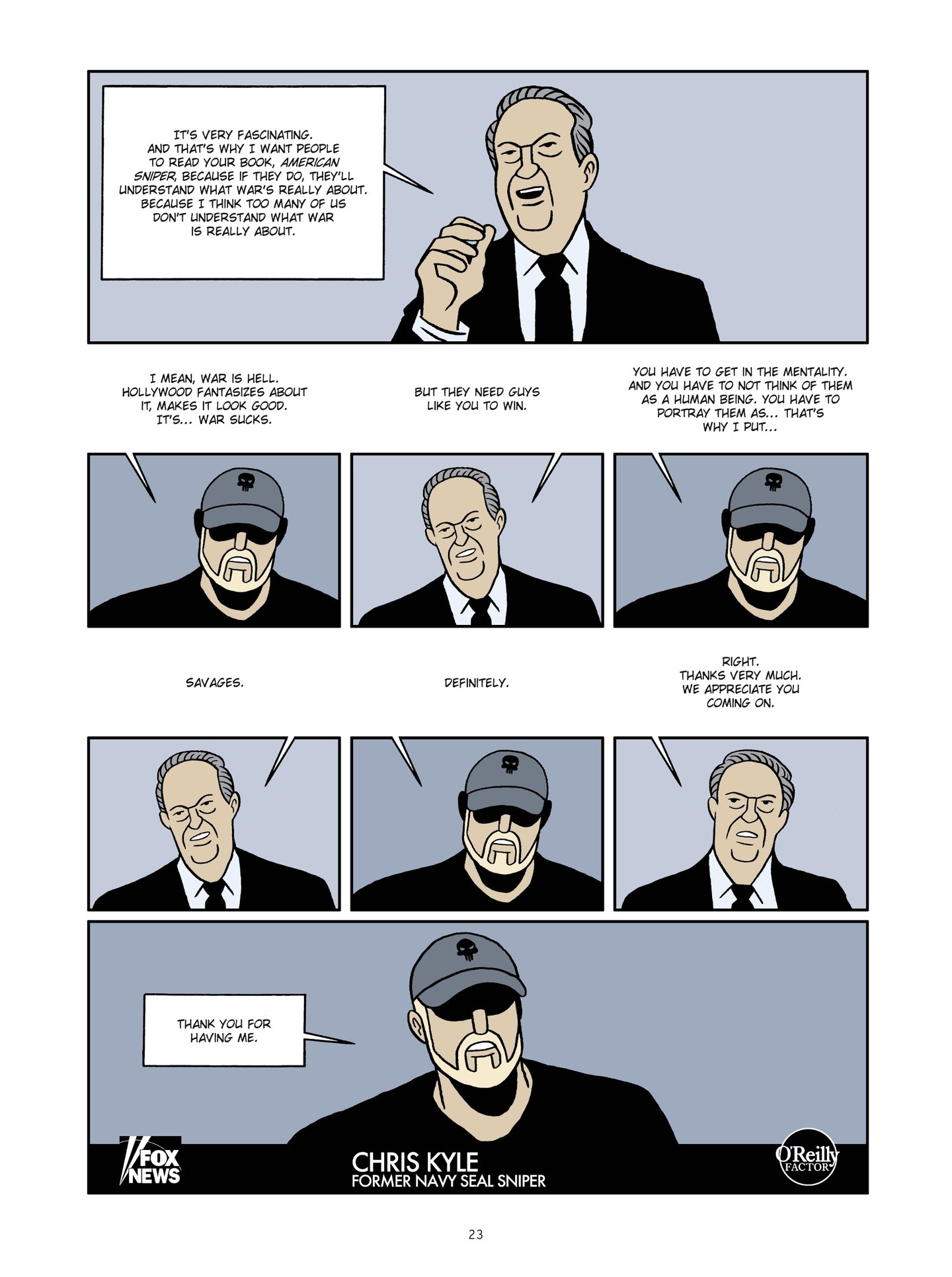 Read online The Man Who Shot Chris Kyle: An American Legend comic -  Issue # TPB 1 - 23