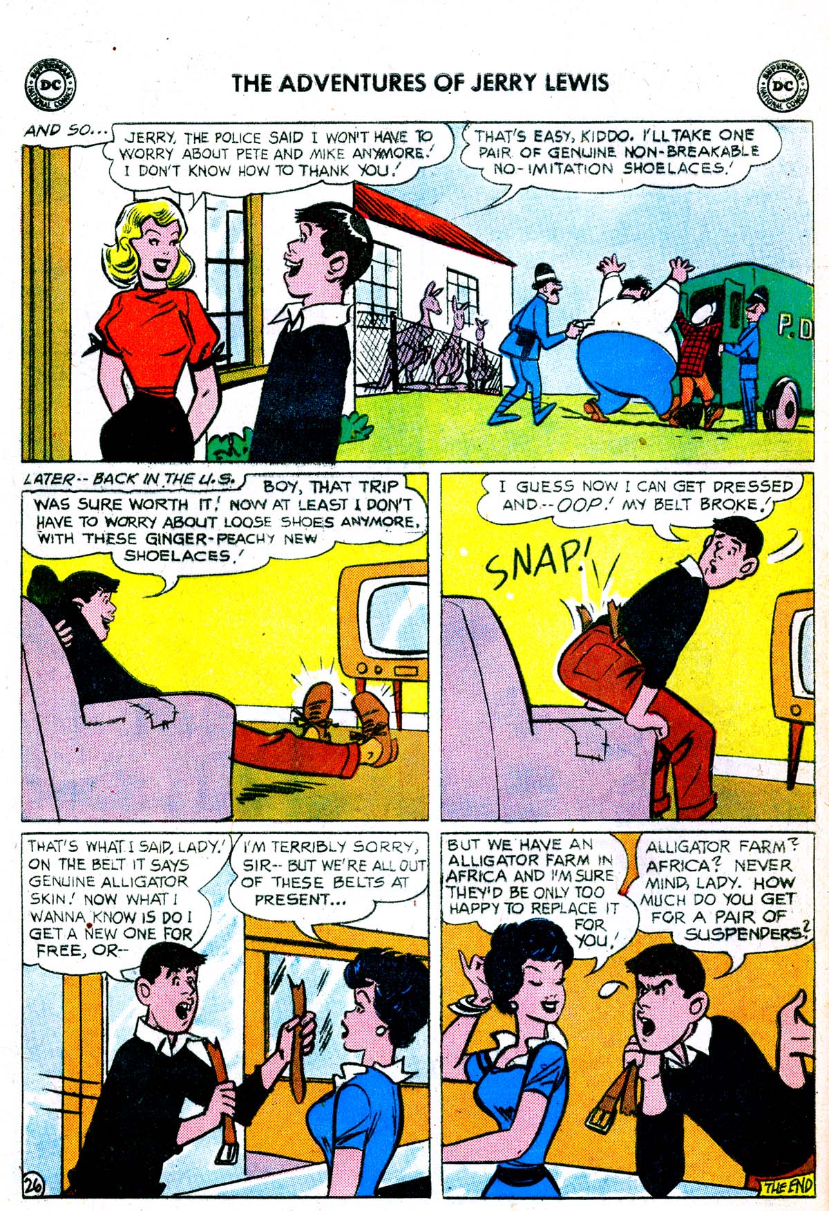 Read online The Adventures of Jerry Lewis comic -  Issue #59 - 32