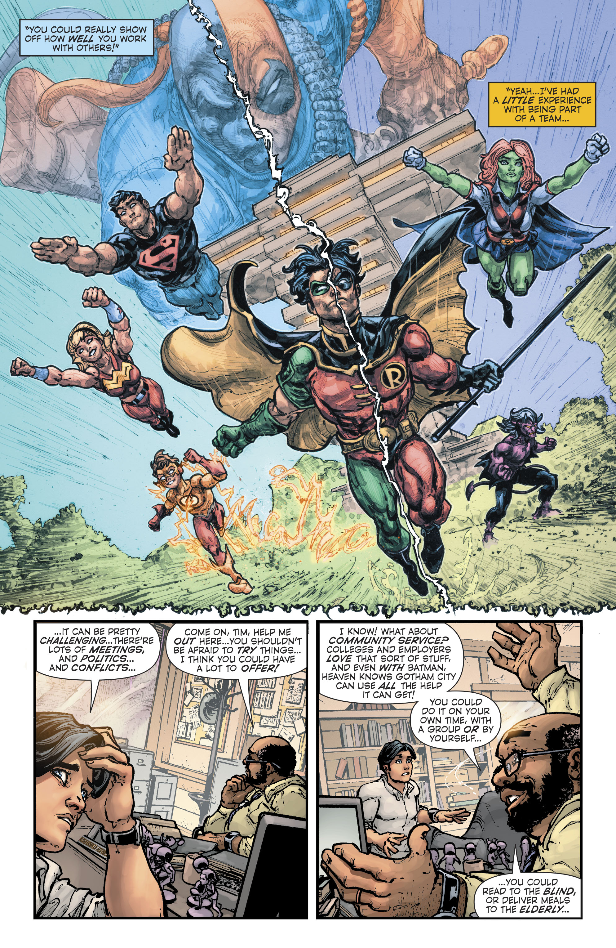 Read online Robin 80th Anniversary 100-Page Super Spectacular comic -  Issue # TPB - 53