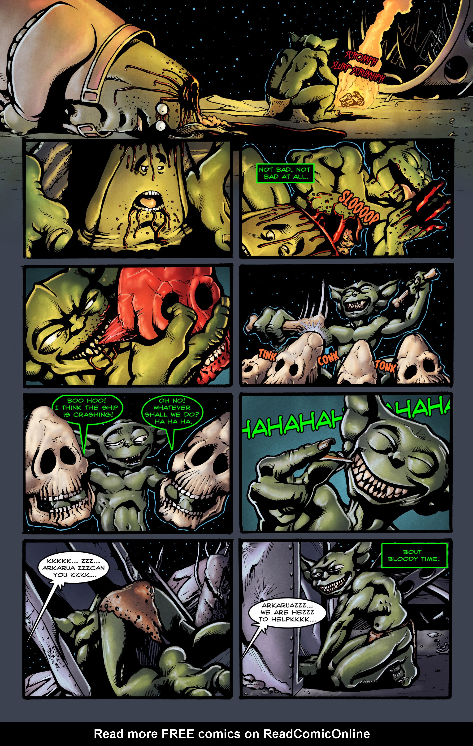 Read online 100% Biodegradable comic -  Issue #7 - 18