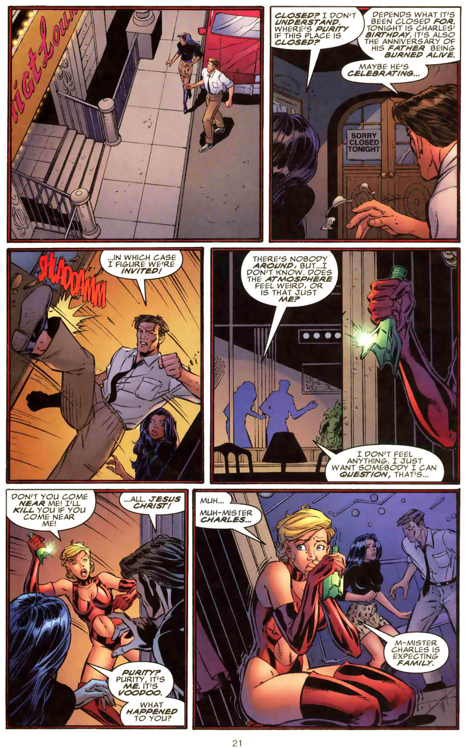 Read online Voodoo (1997) comic -  Issue #3 - 23