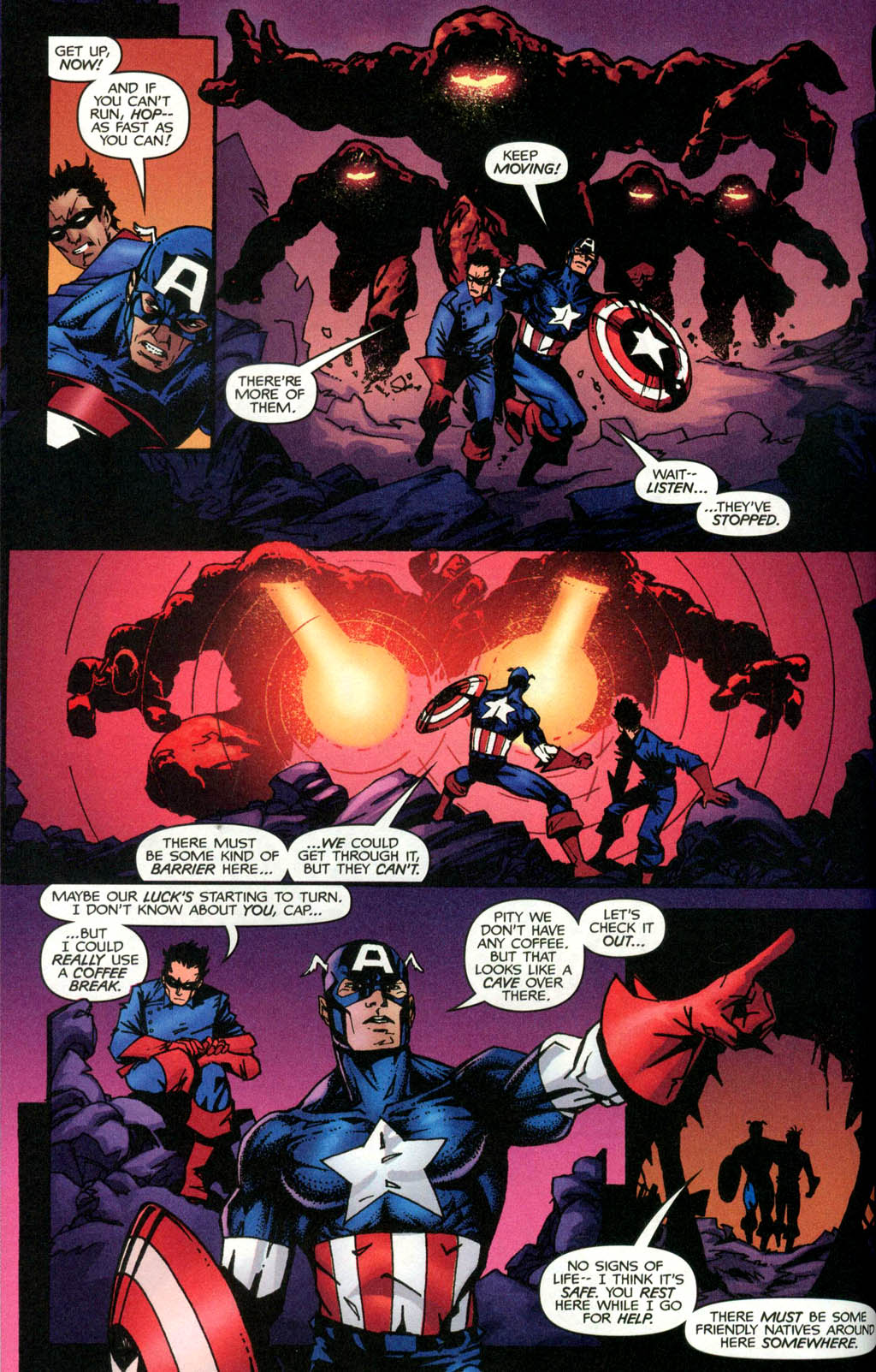 Read online Captain America/Nick Fury: The Otherworld War comic -  Issue # Full - 33