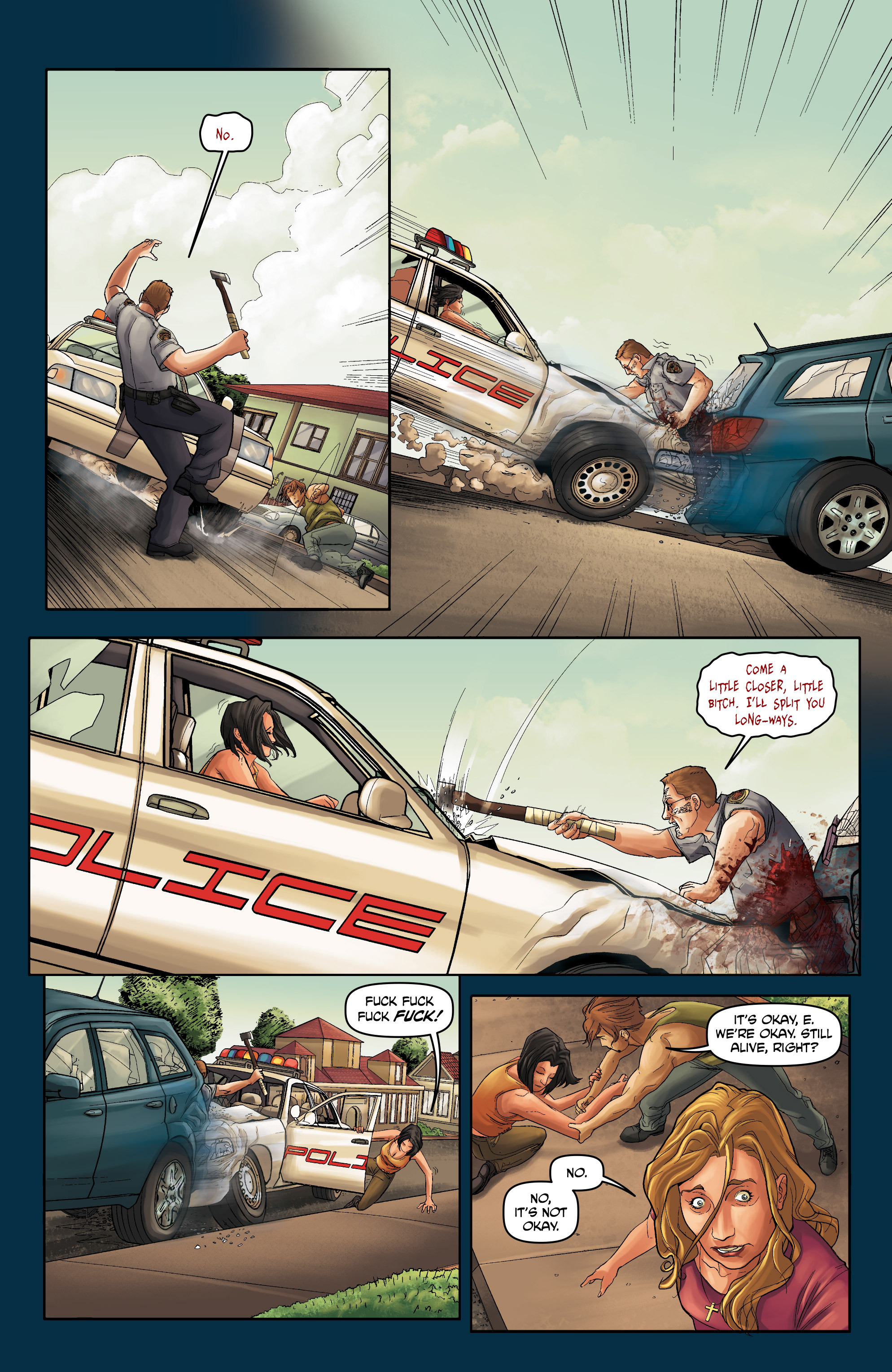 Read online Crossed: Badlands comic -  Issue #58 - 21
