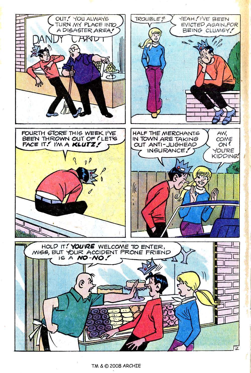 Read online Jughead (1965) comic -  Issue #291 - 4