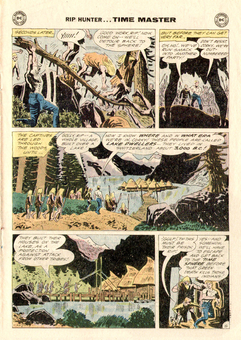 Read online Rip Hunter...Time Master comic -  Issue #7 - 7