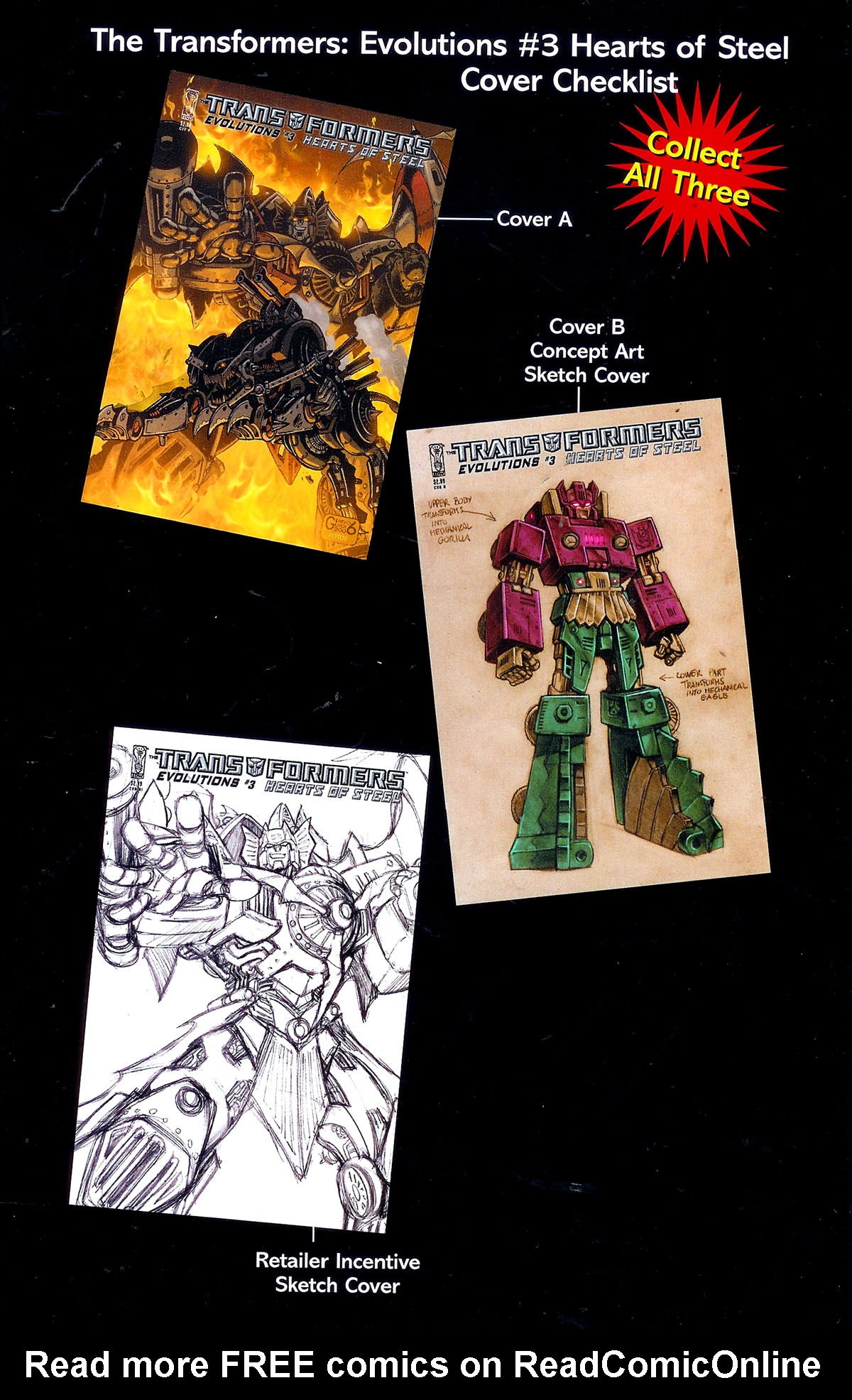 Read online The Transformers: Evolutions comic -  Issue #3 - 24