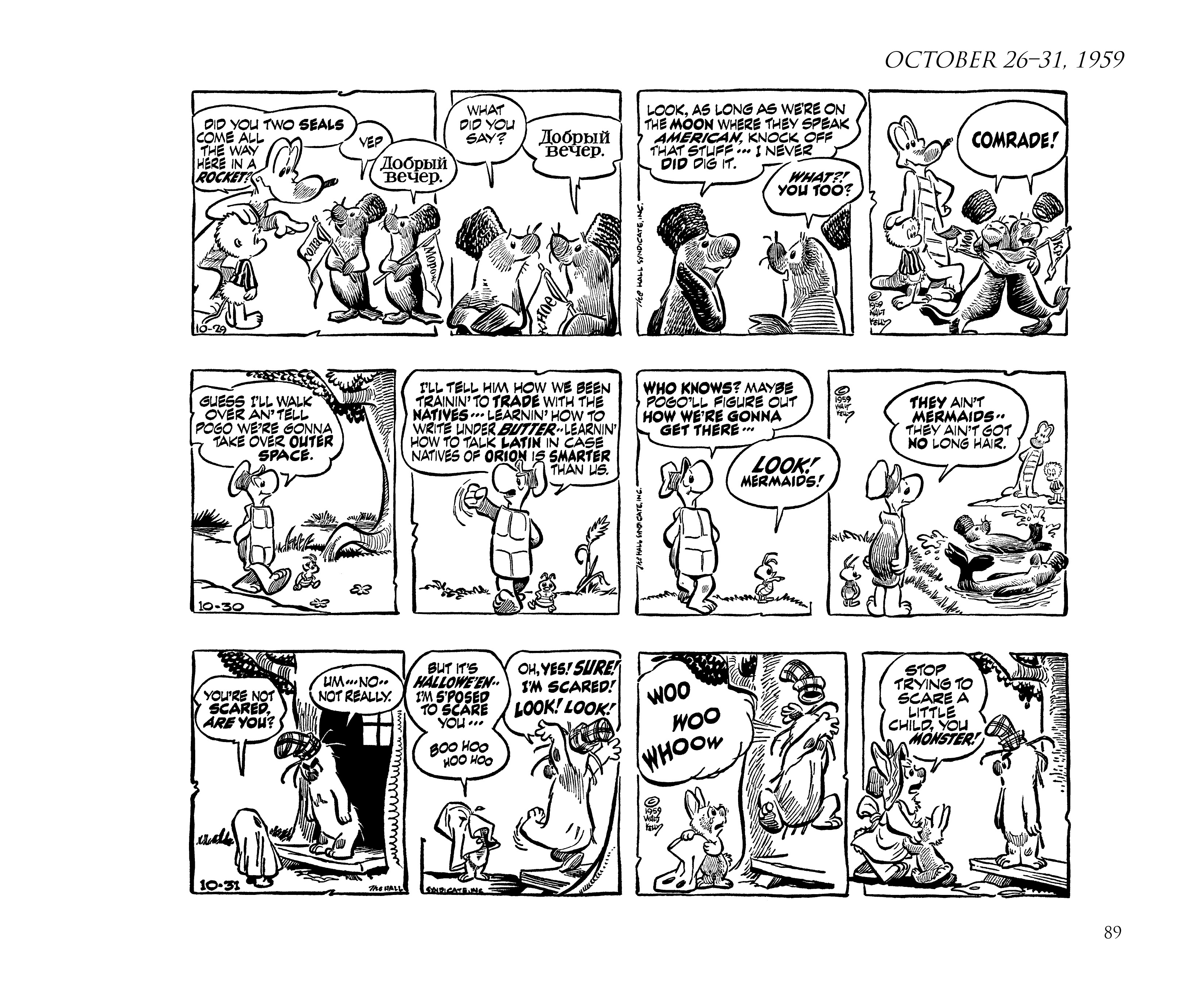 Read online Pogo by Walt Kelly: The Complete Syndicated Comic Strips comic -  Issue # TPB 6 (Part 1) - 99