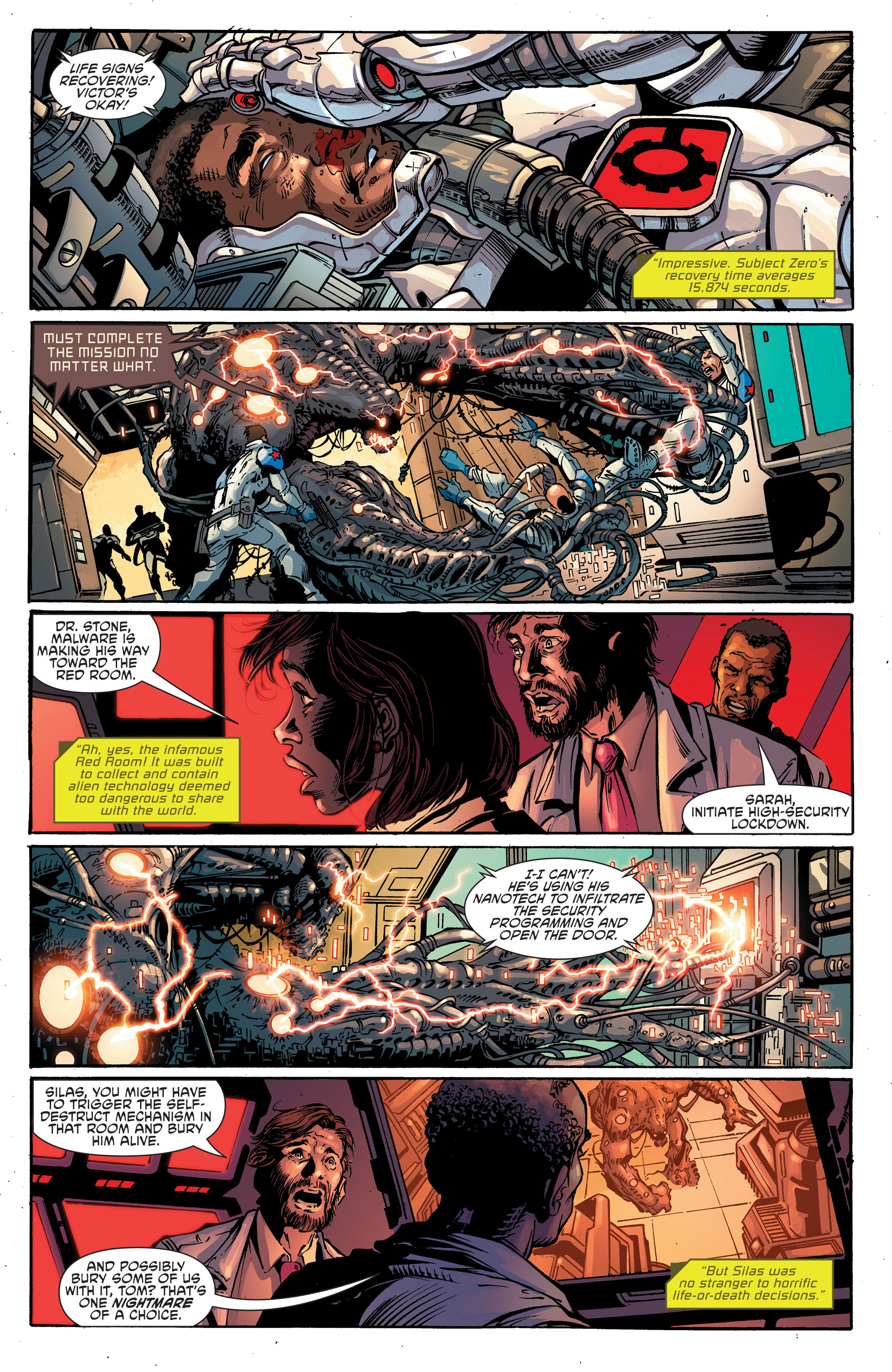 Read online Cyborg: Rebirth comic -  Issue # Full - 14