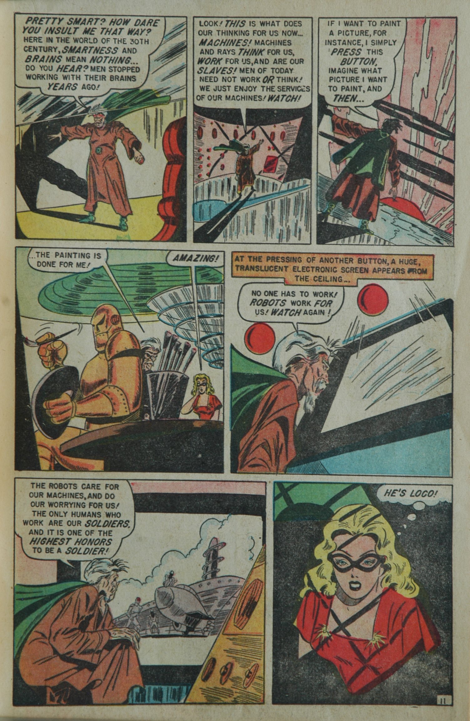 Read online Blonde Phantom Comics comic -  Issue #21 - 13